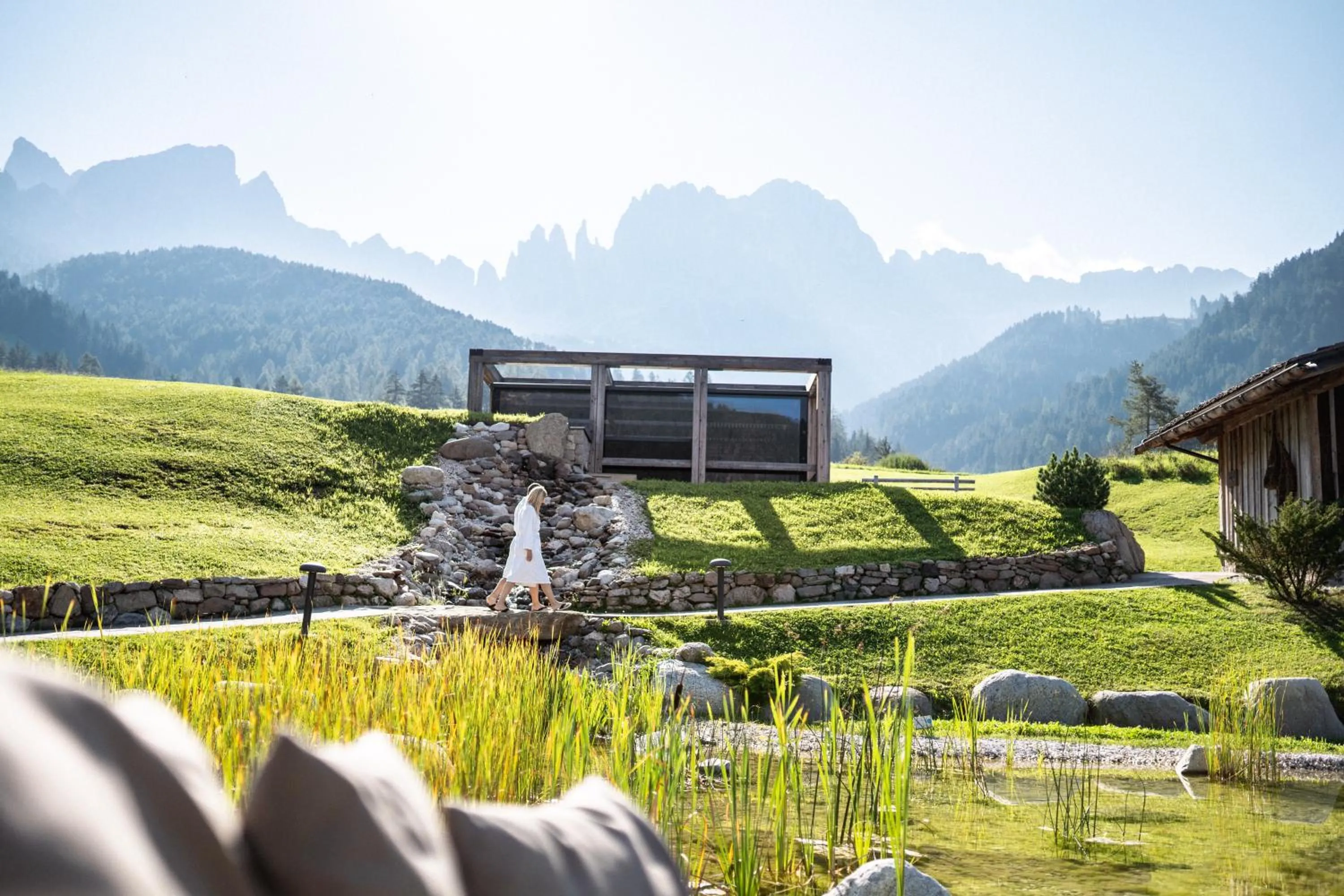 Natural landscape in Cyprianerhof Dolomit Resort