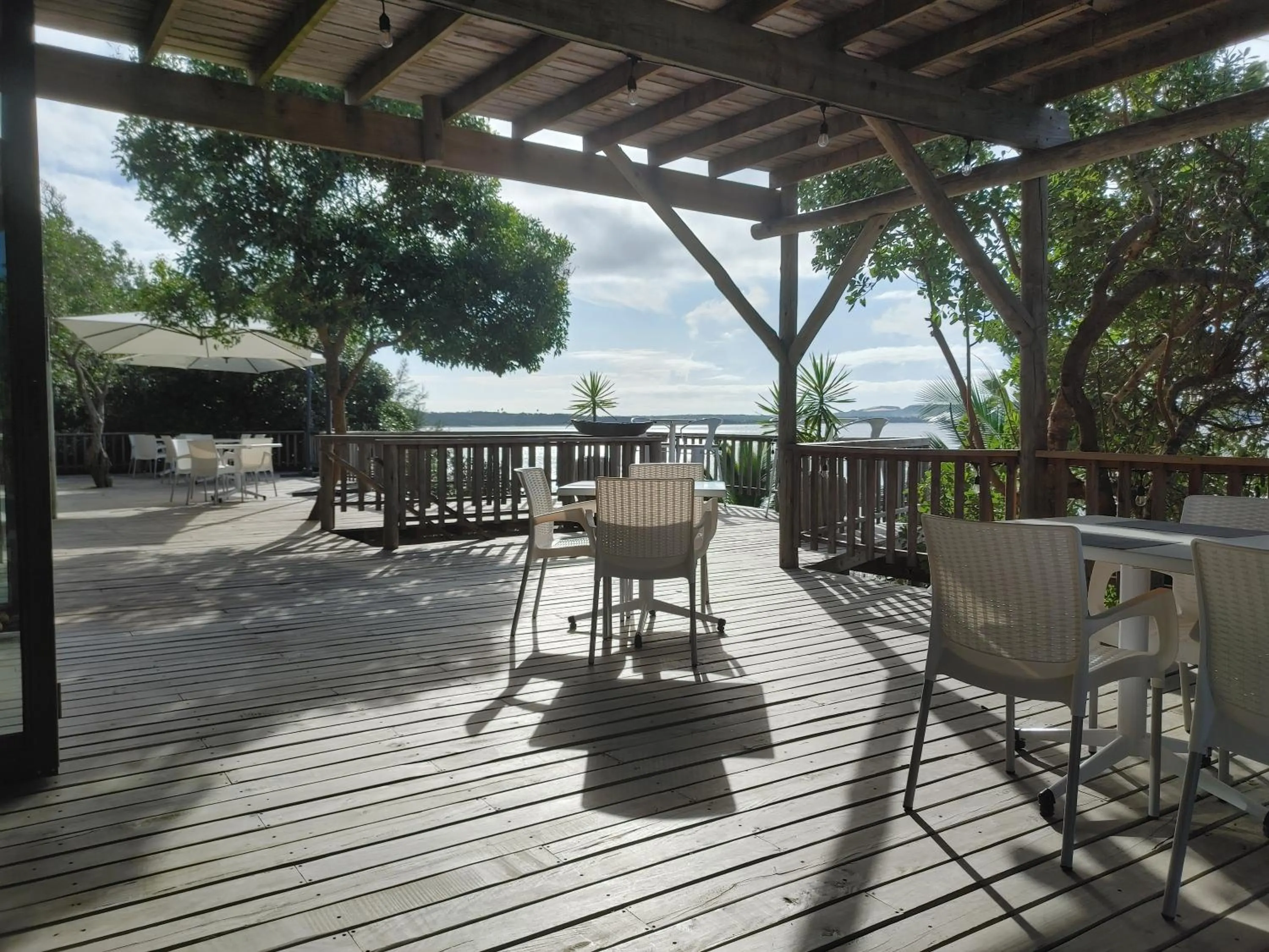 Restaurant/places to eat in Mukumbura Lodge Bilene