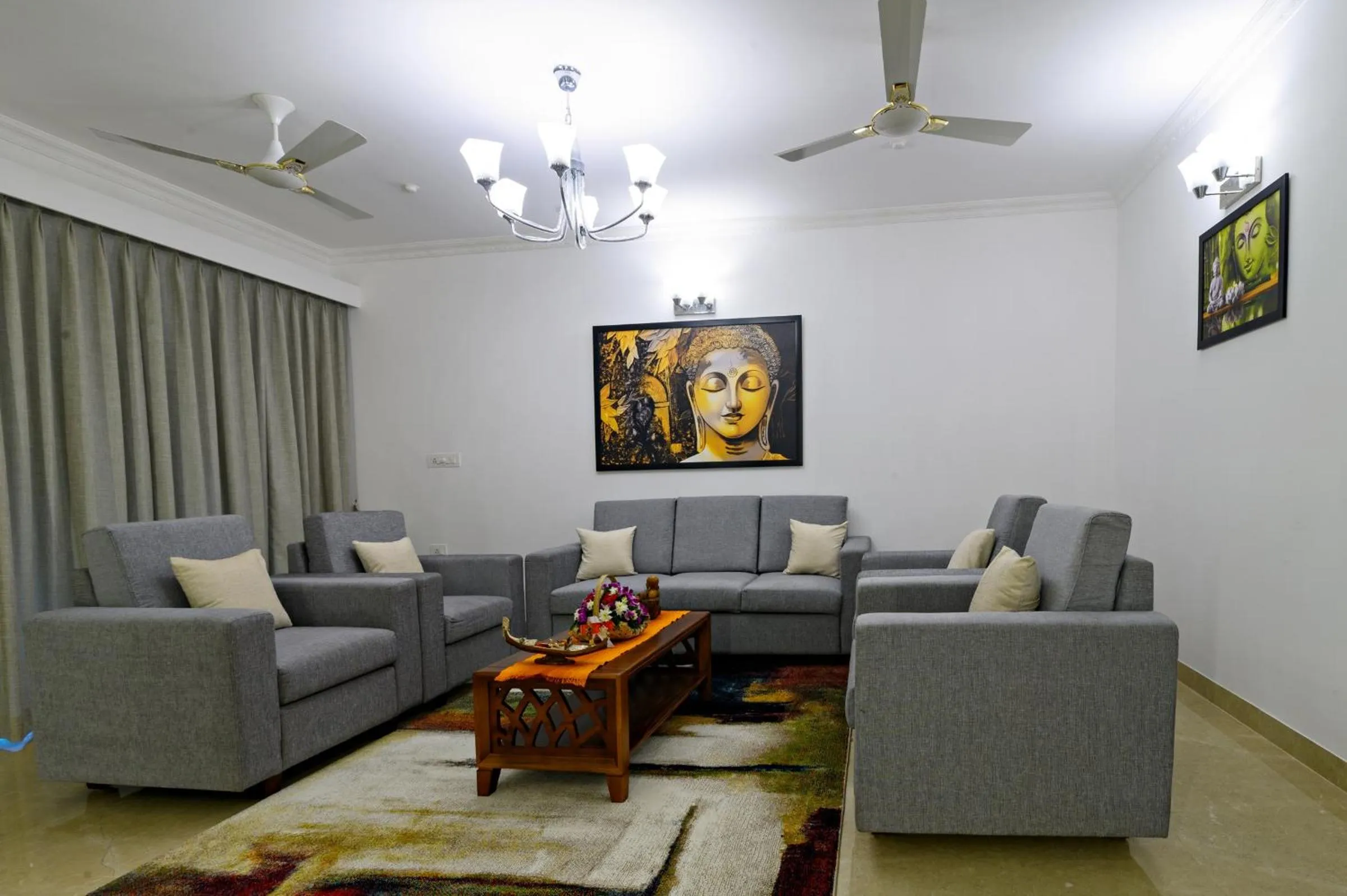 Living room in Lotus & Orchid Villas by Ramnath Homes