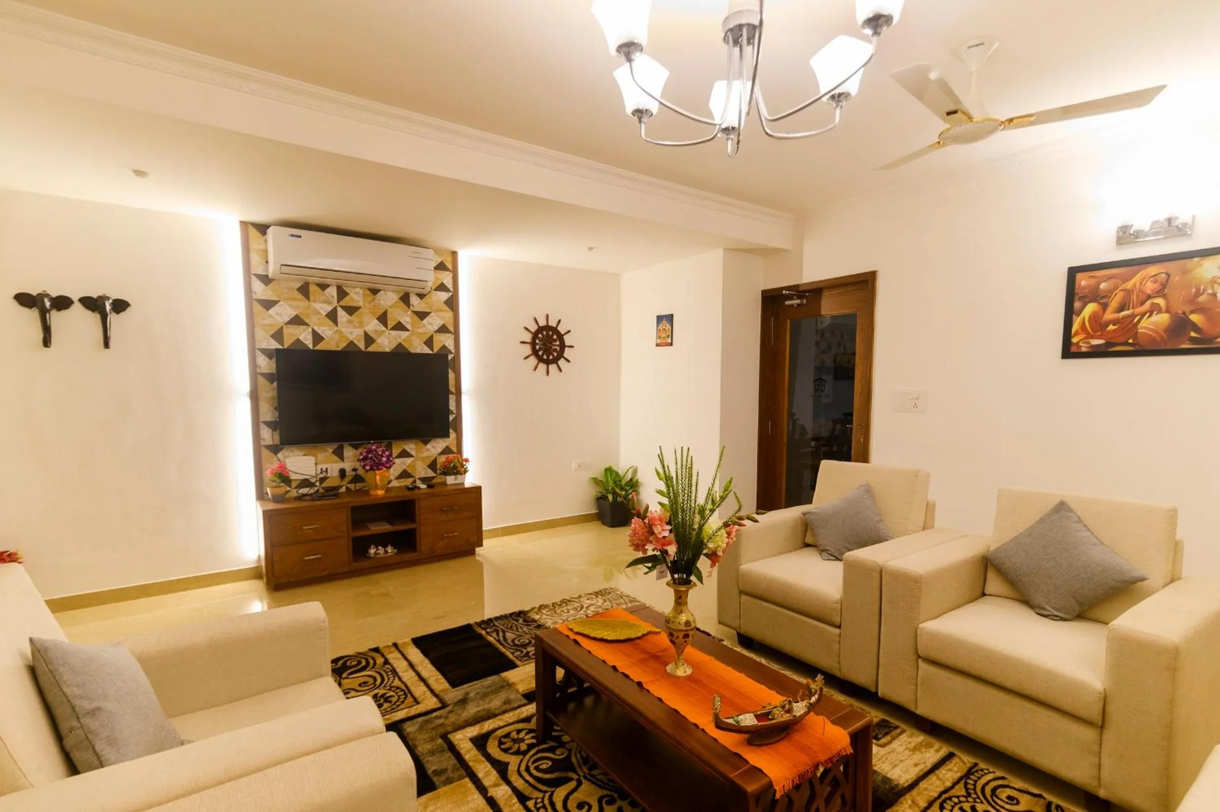 TV and multimedia in Lotus & Orchid Villas by Ramnath Homes