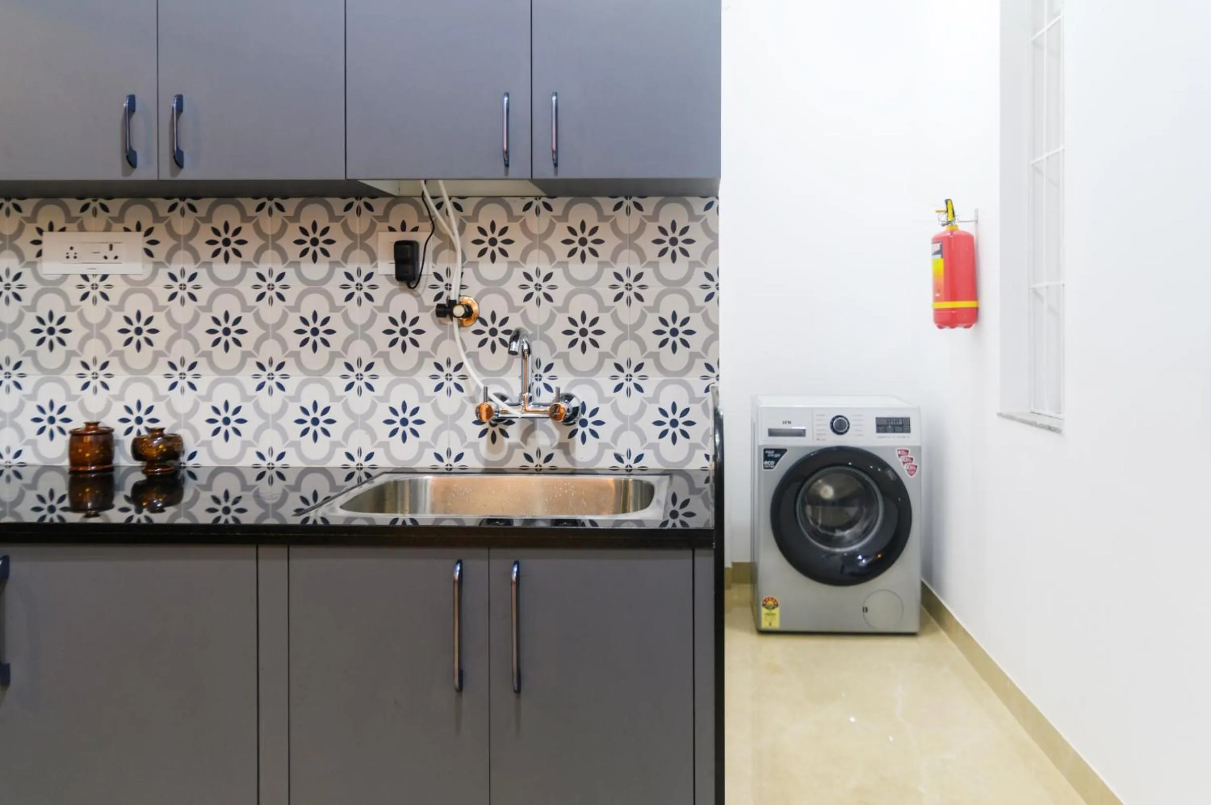 Kitchen or kitchenette in Lotus & Orchid Villas by Ramnath Homes