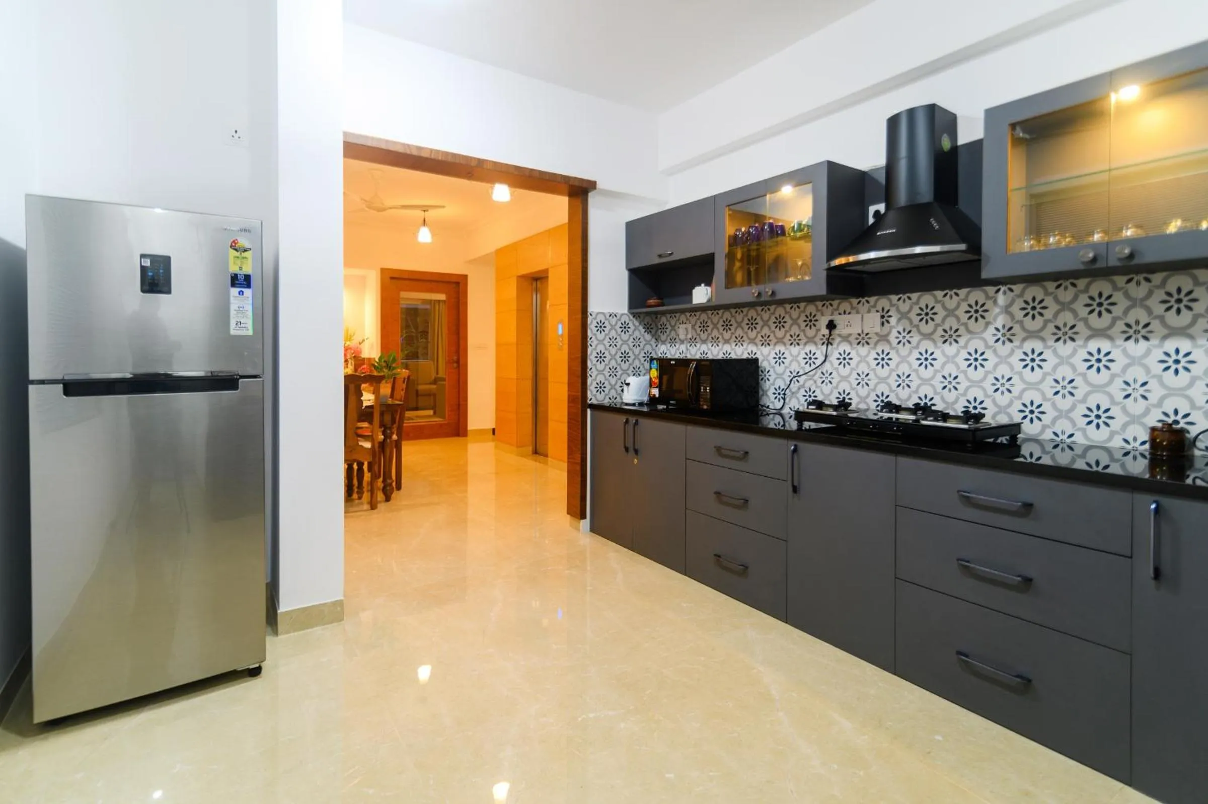 Kitchen or kitchenette in Lotus & Orchid Villas by Ramnath Homes