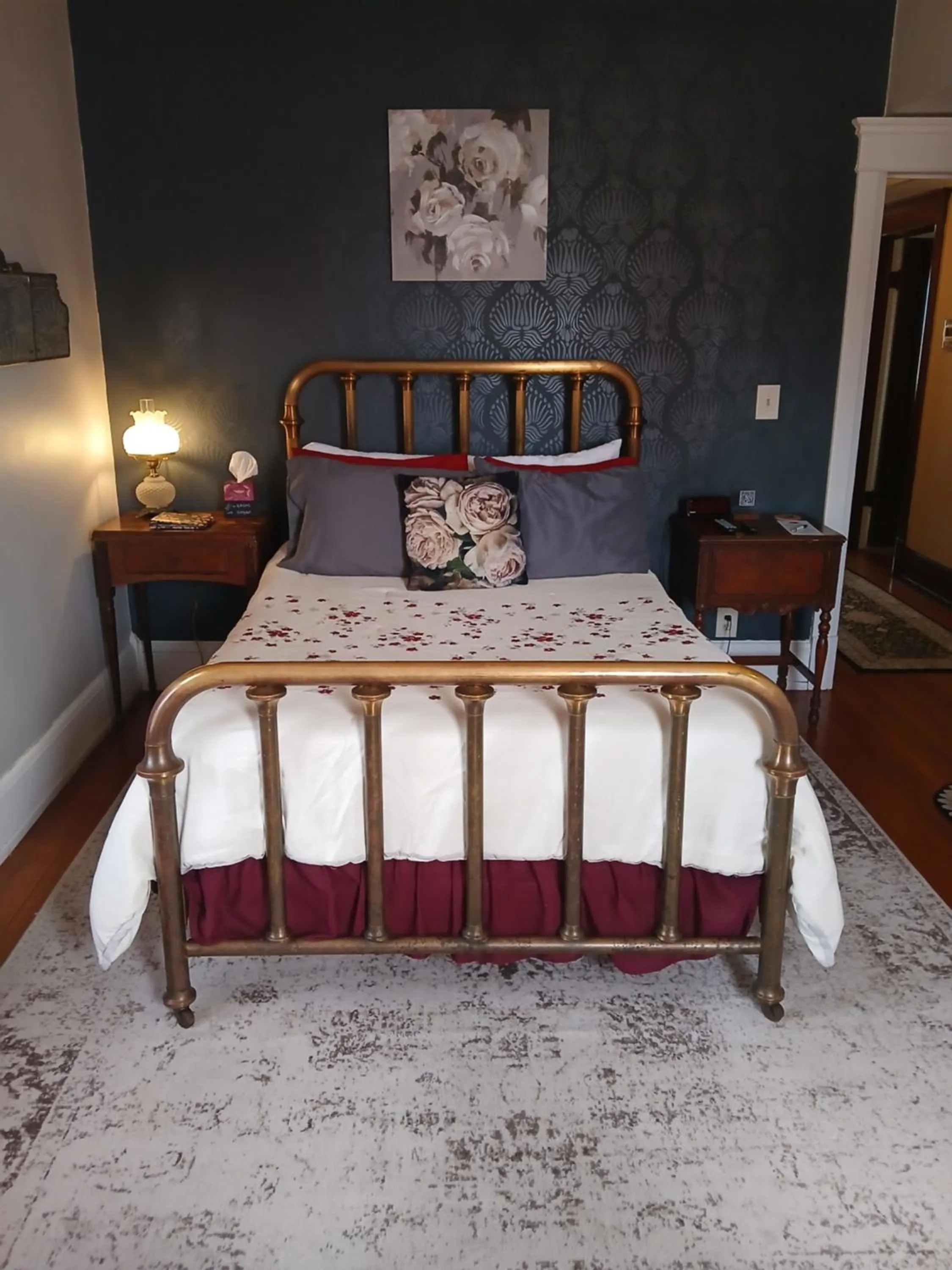 Bed in The Bissing House