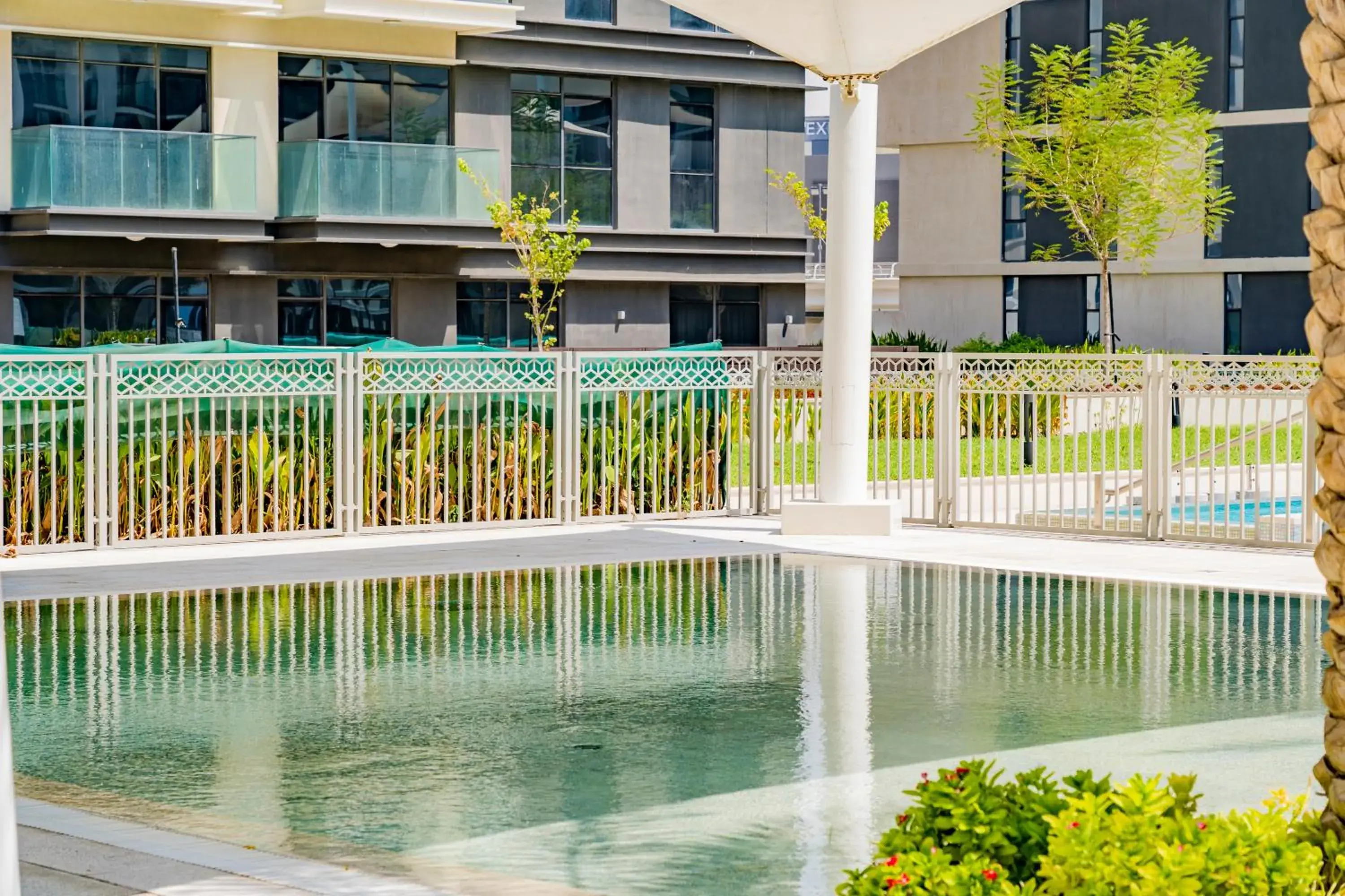 Swimming pool in Expo Village Serviced Apartments Swimming pool in Expo Village Serviced Apartments