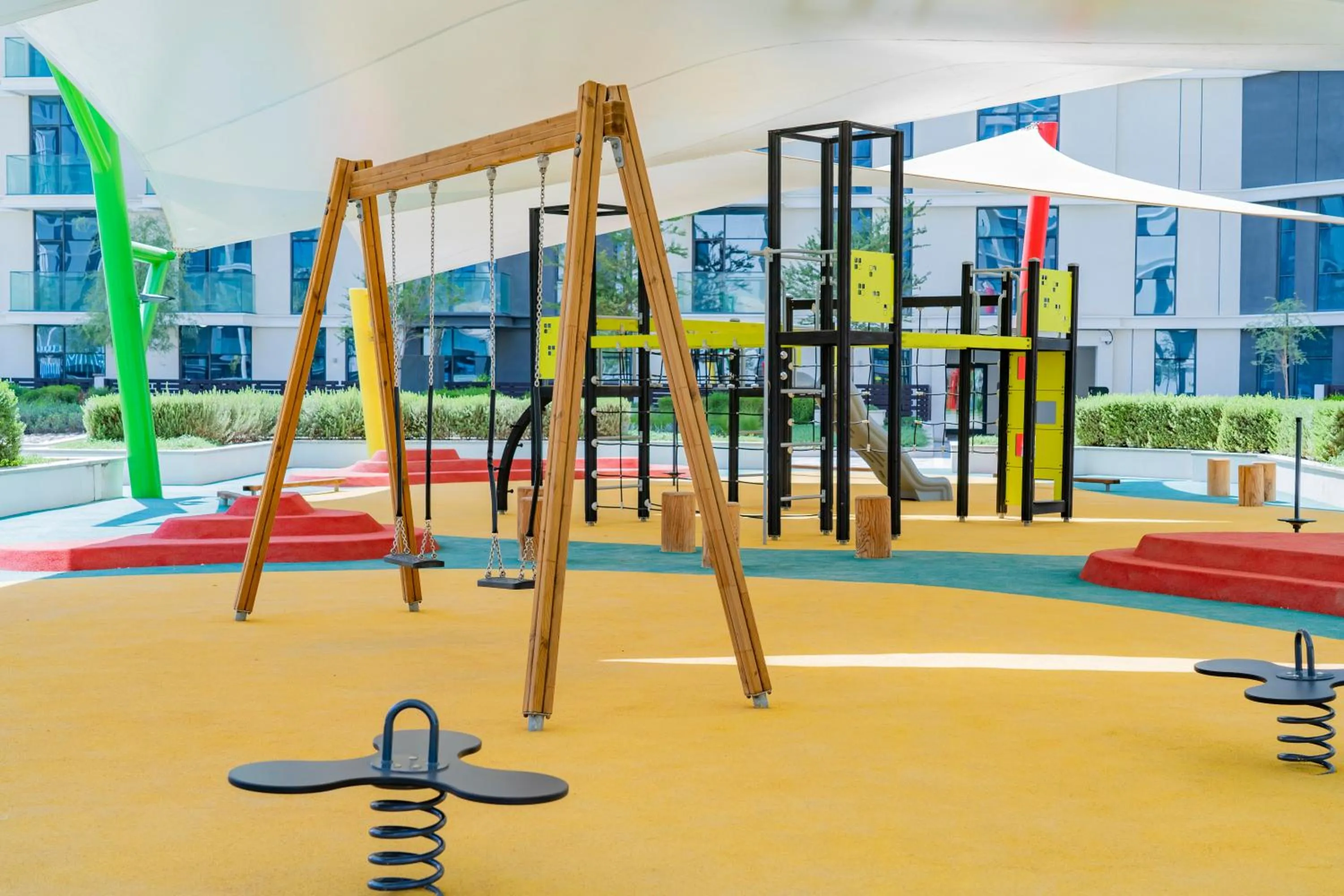 Children play ground in Expo Village Serviced Apartments
