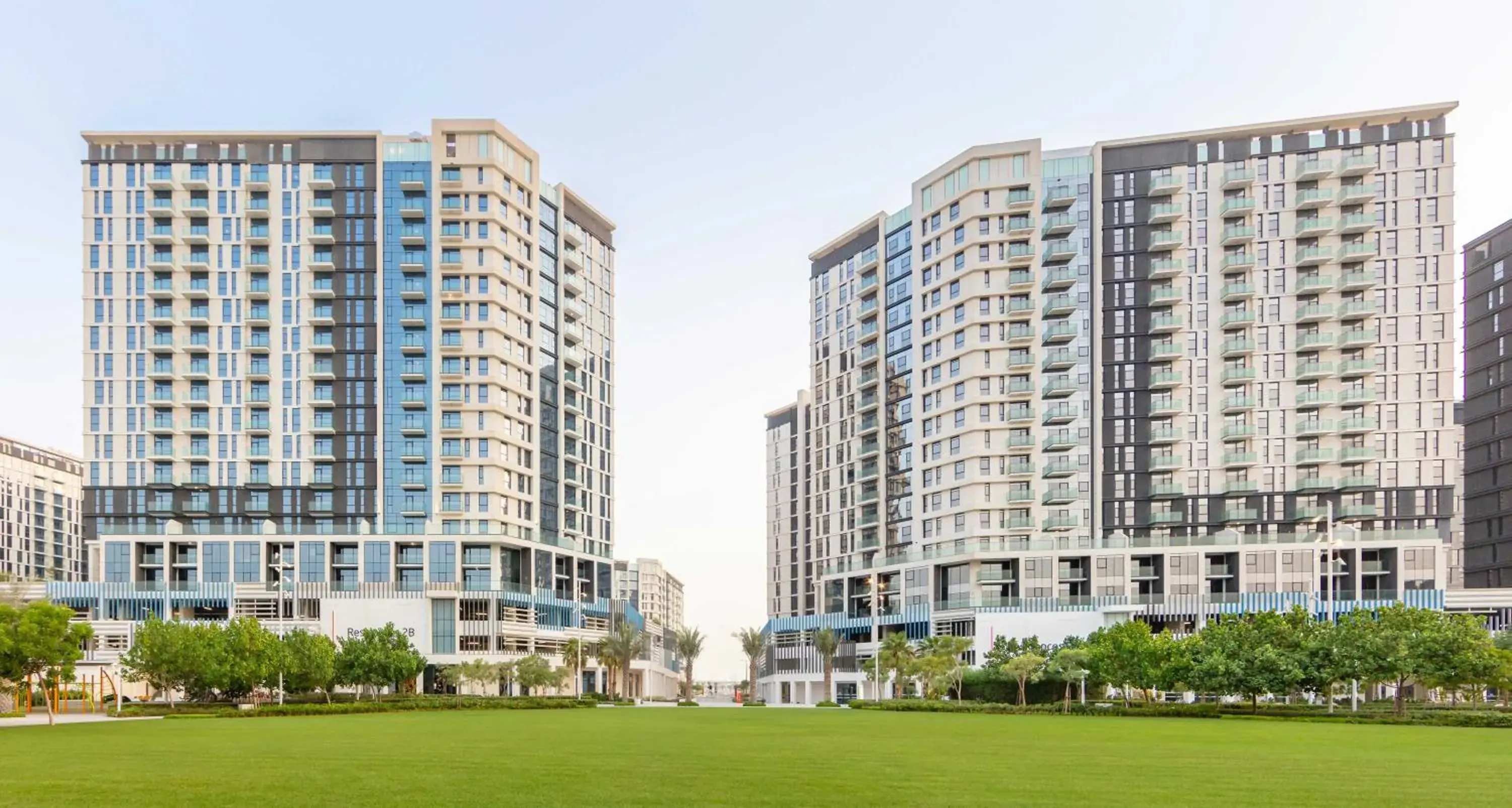 Property building in Expo Village Serviced Apartments Property building in Expo Village Serviced Apartments