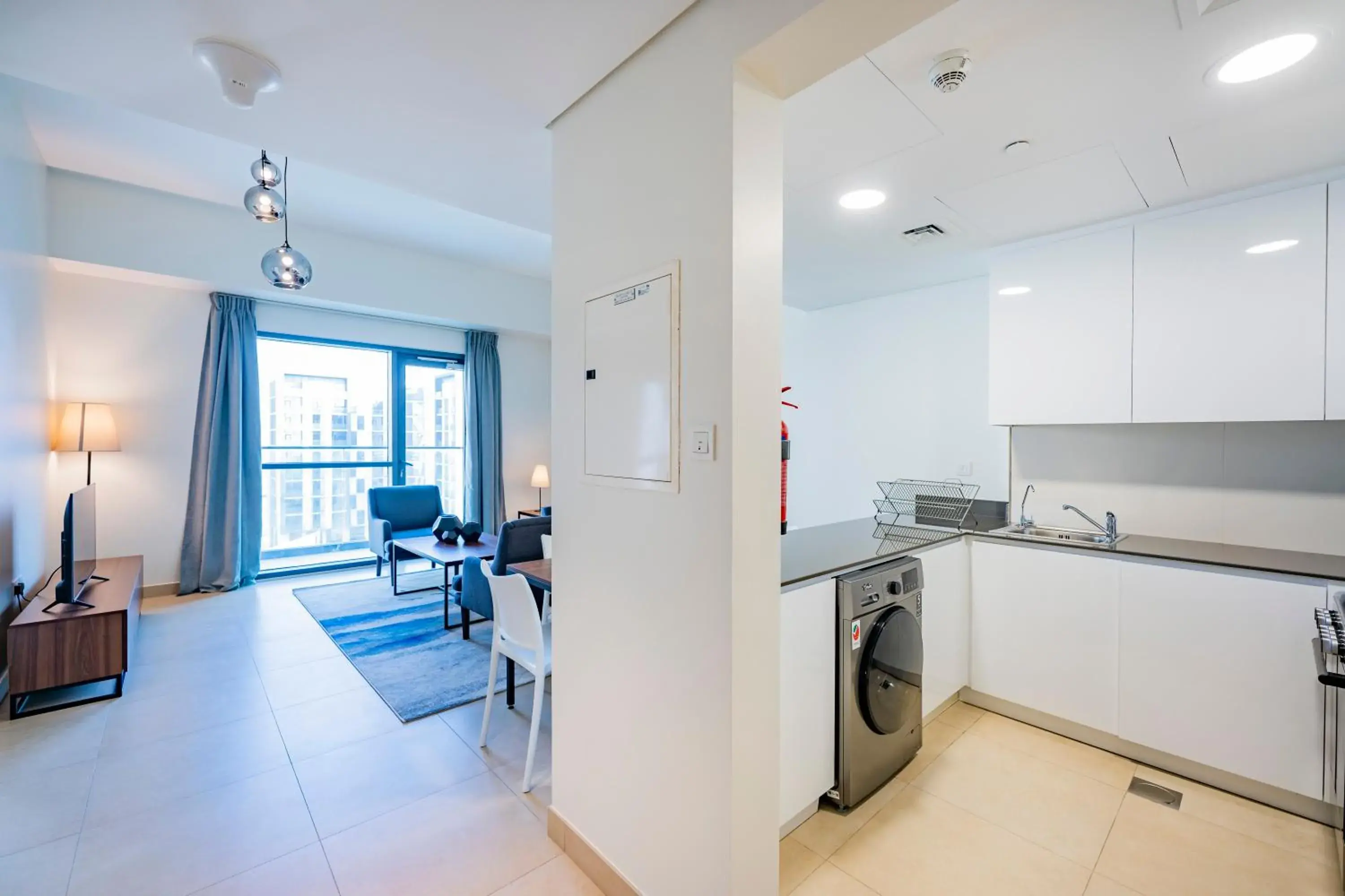 Living room in Expo Village Serviced Apartments Living room in Expo Village Serviced Apartments