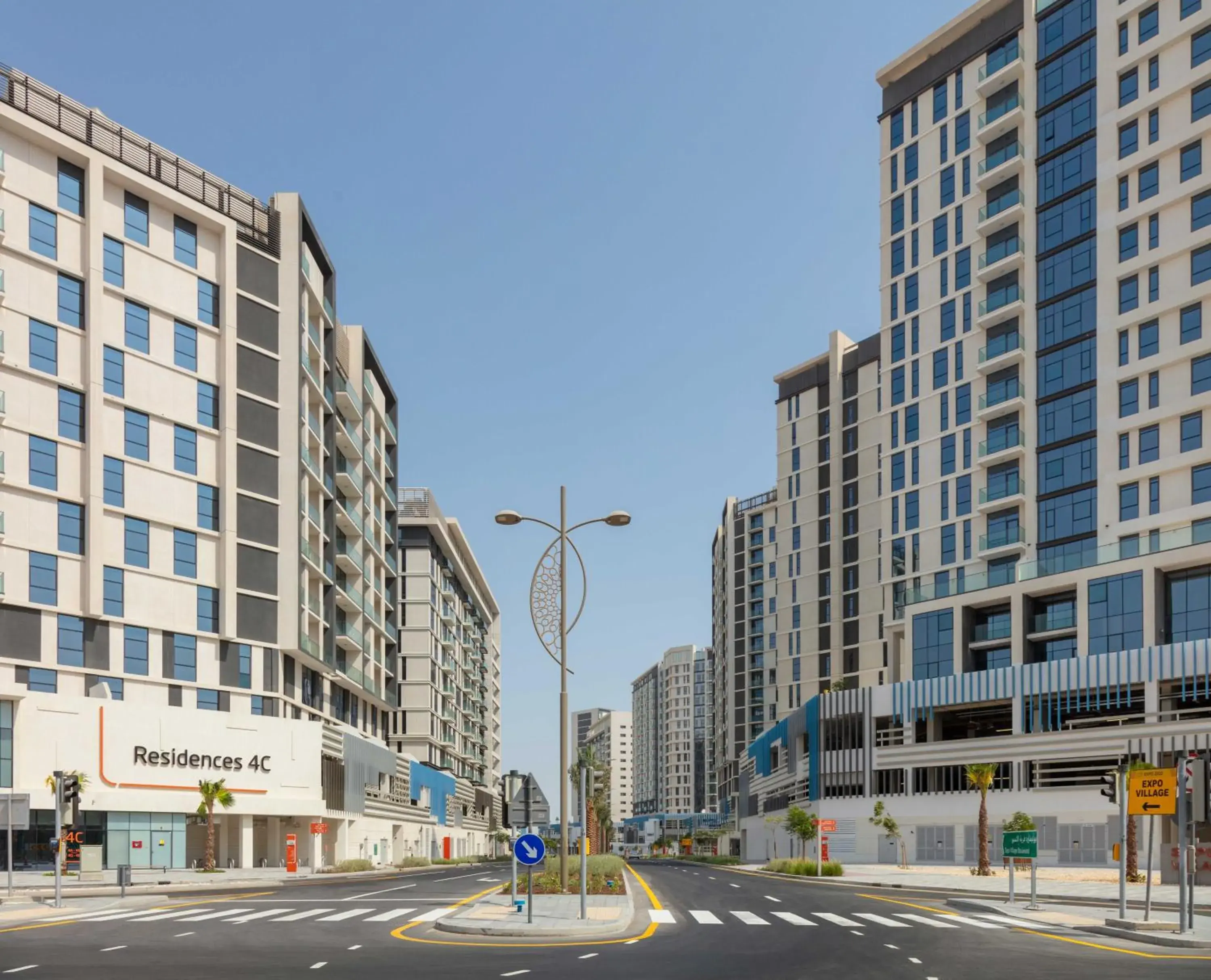 Property building in Expo Village Serviced Apartments Property building in Expo Village Serviced Apartments