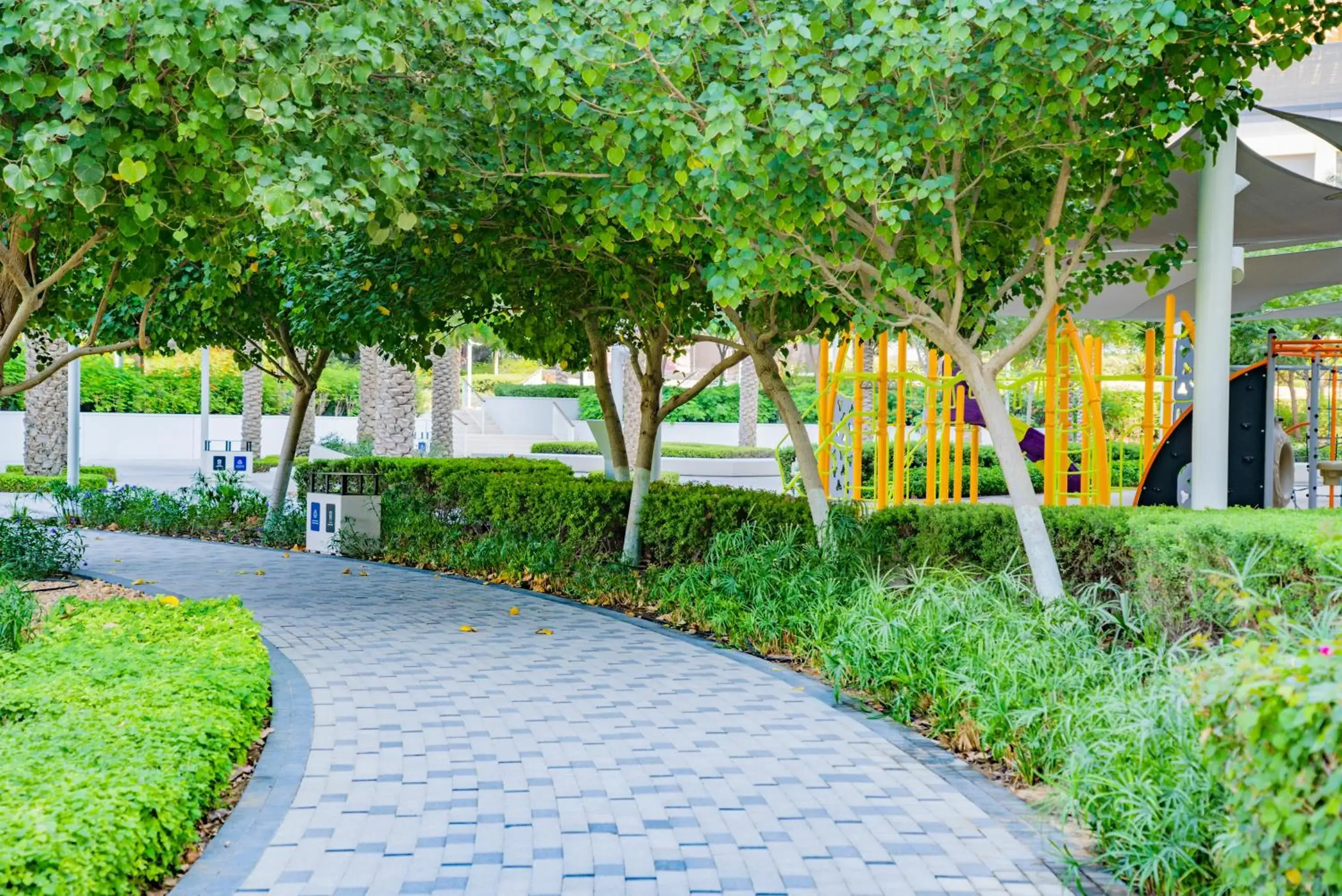 Property building in Expo Village Serviced Apartments Property building in Expo Village Serviced Apartments