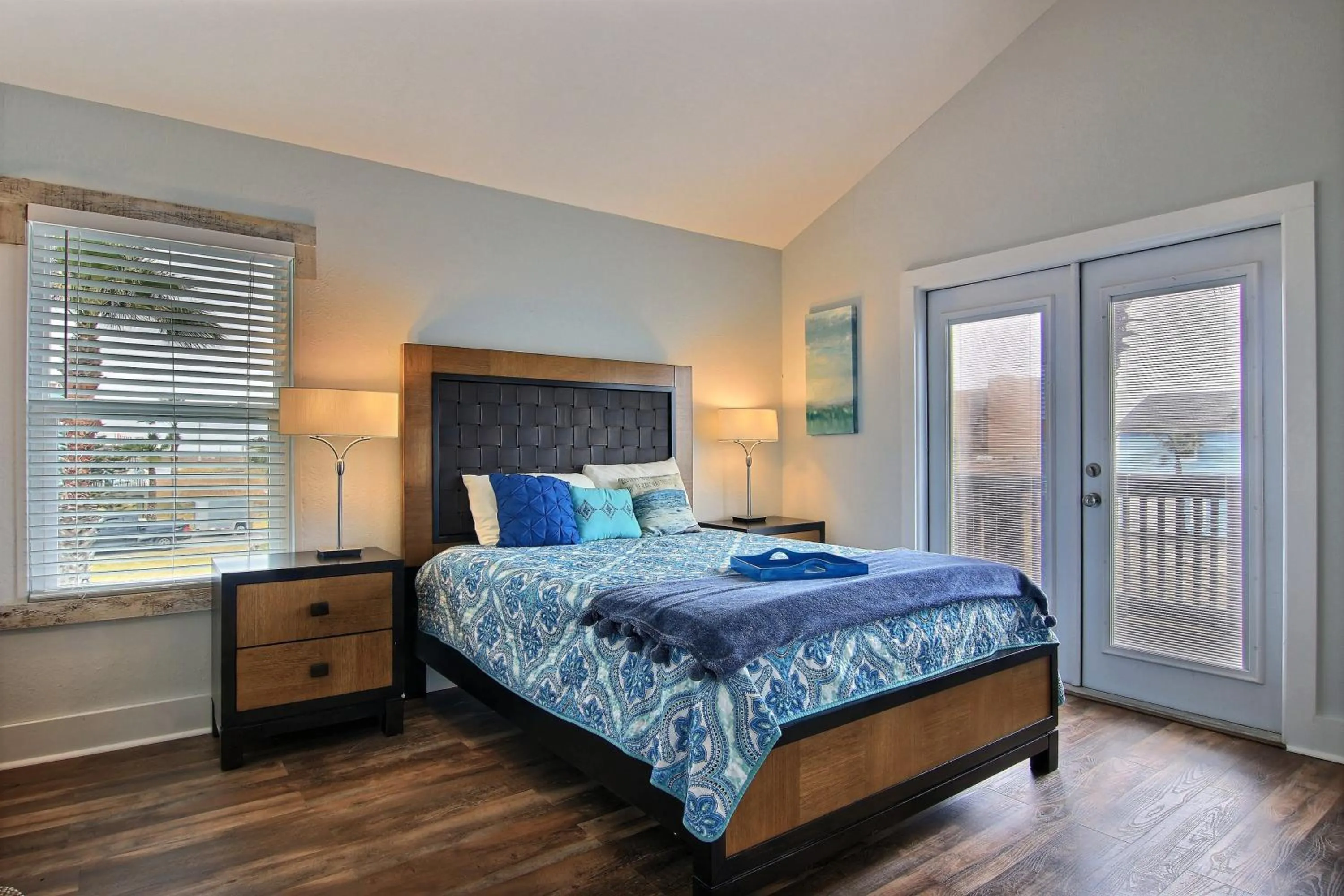 Property building, Bed in Sea View Villa