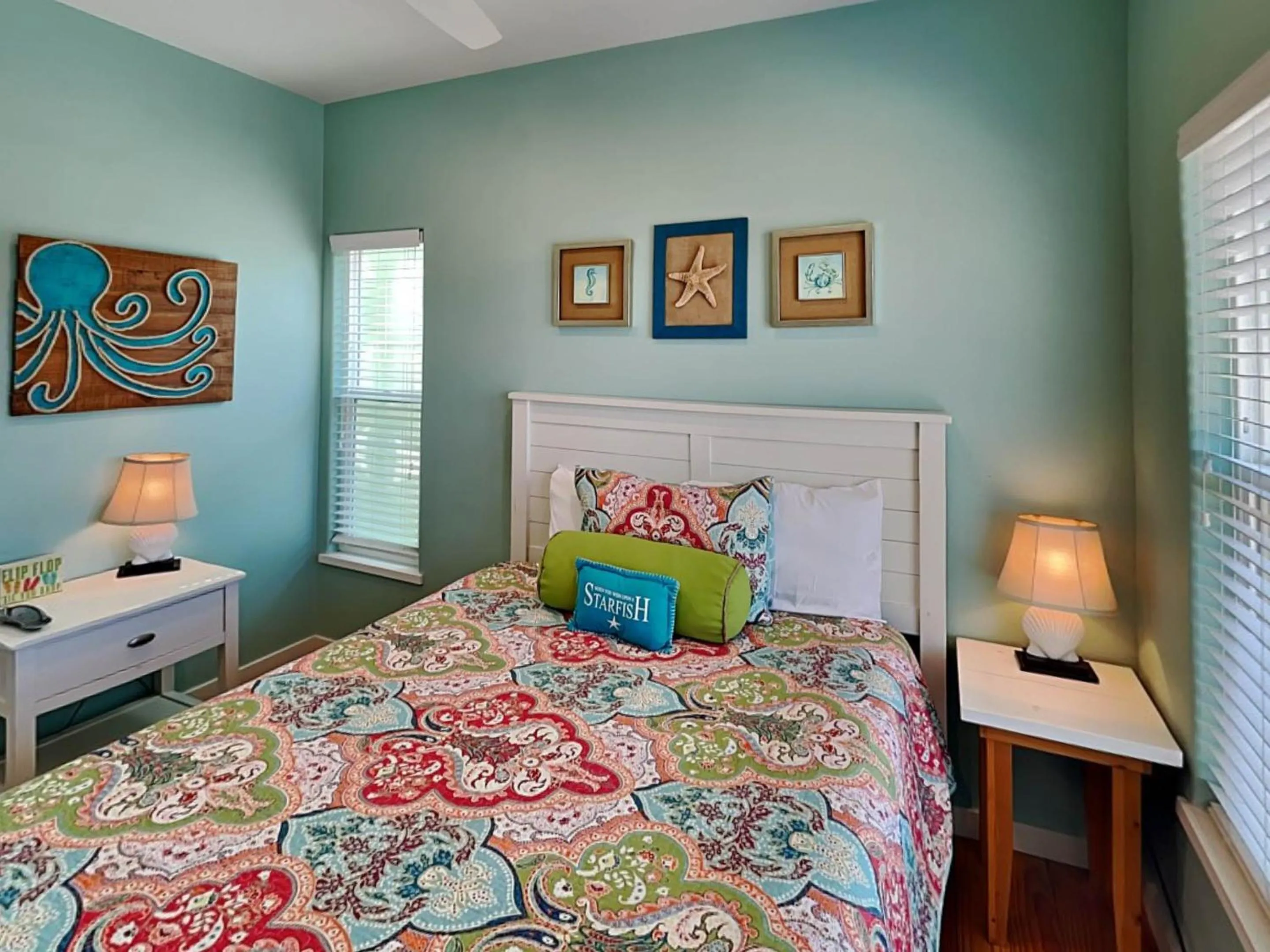 Property building, Bed in The Fire Escape