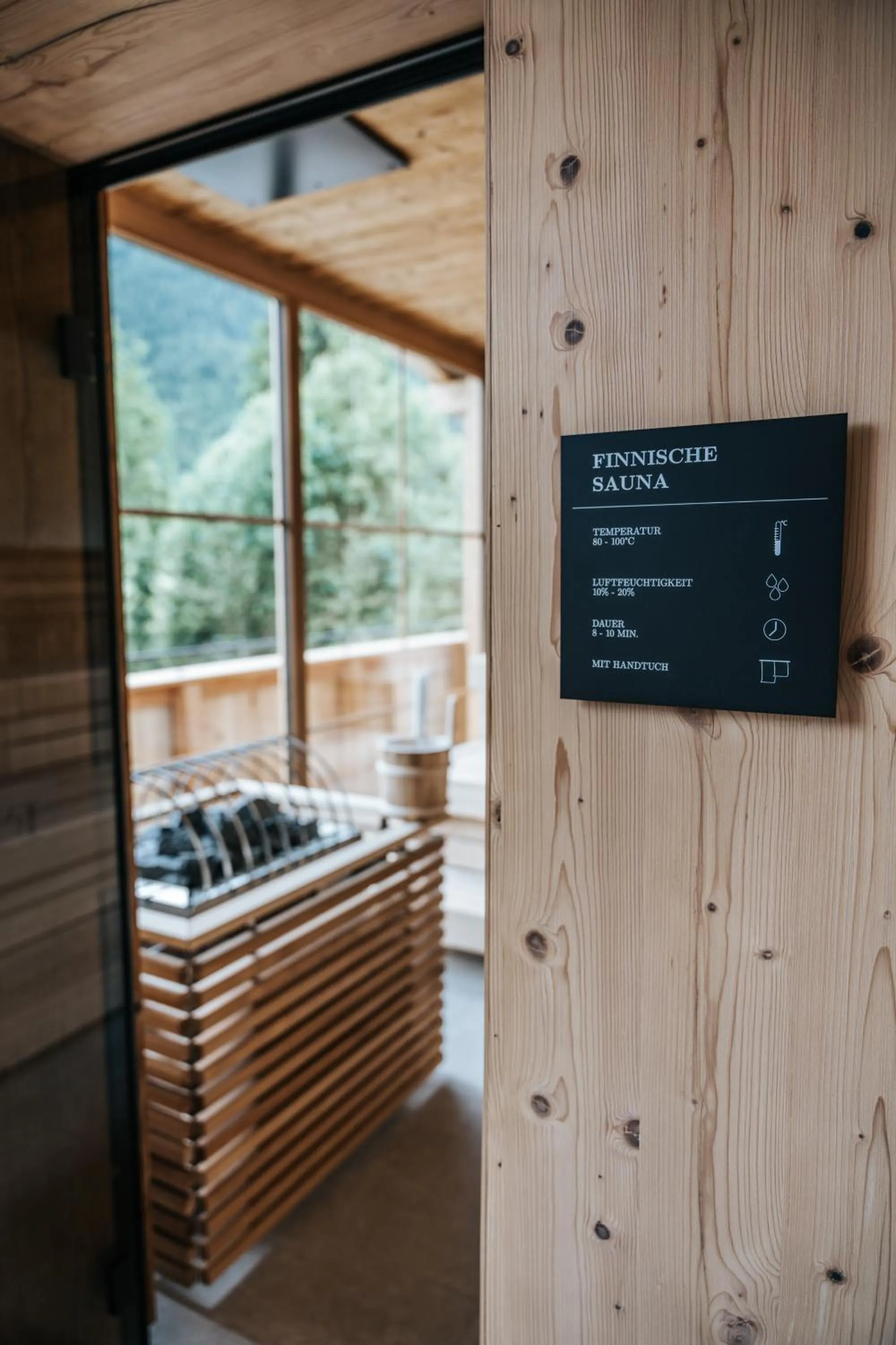 Sauna in NOVA Moments Boutique Hotel