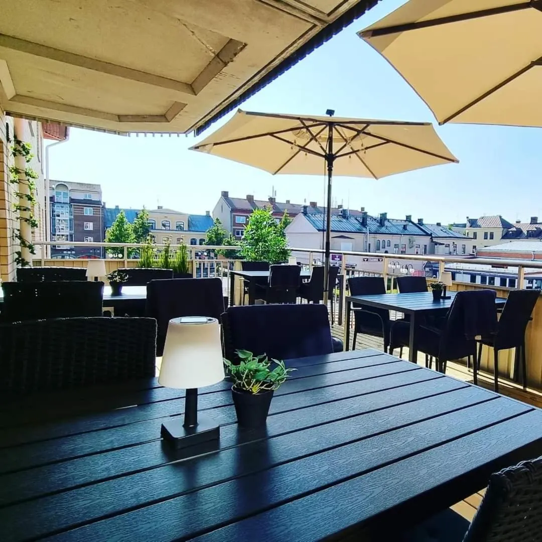 Property building in Hotell Bro