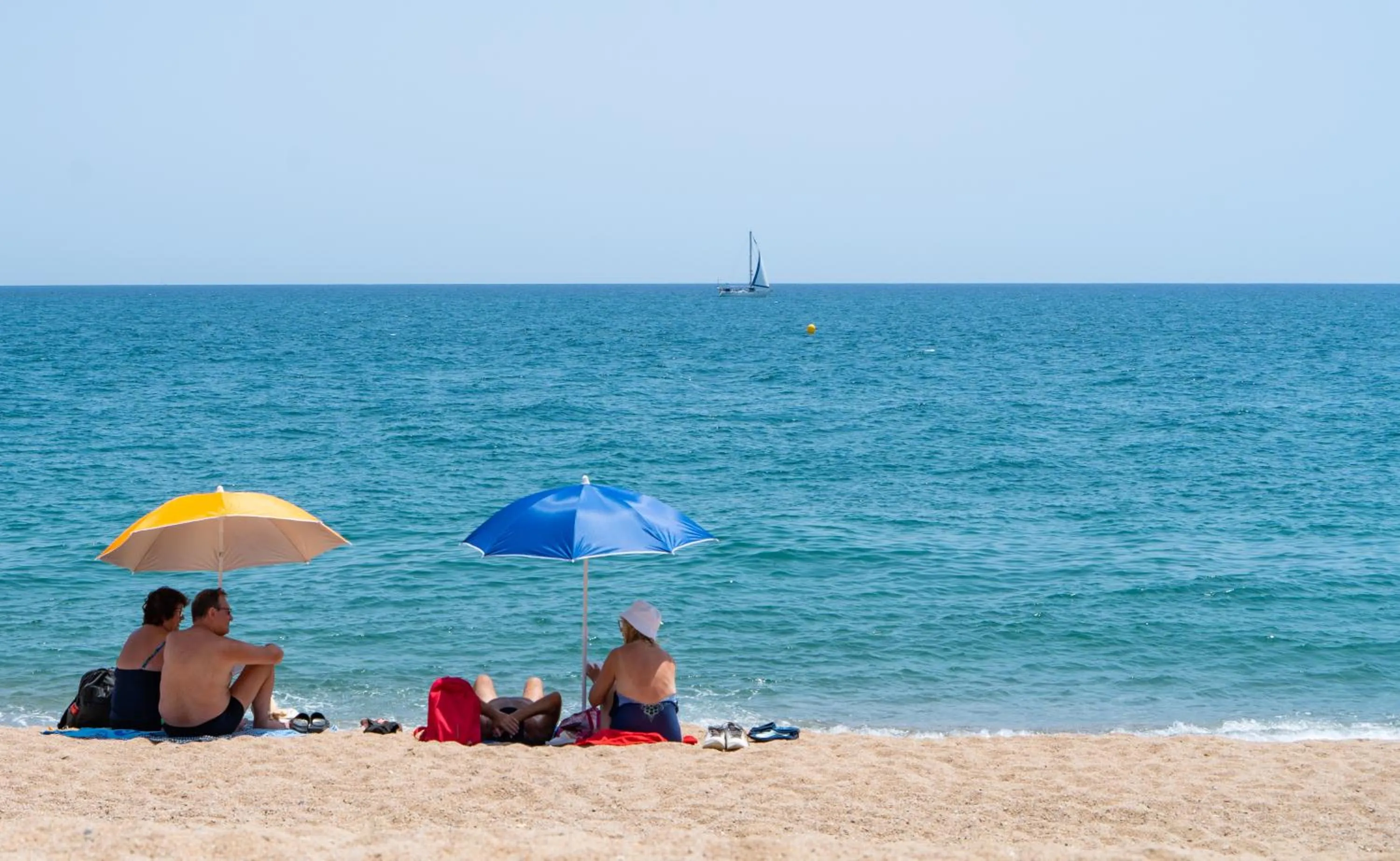 Beach in Medplaya Hotel Santa Monica