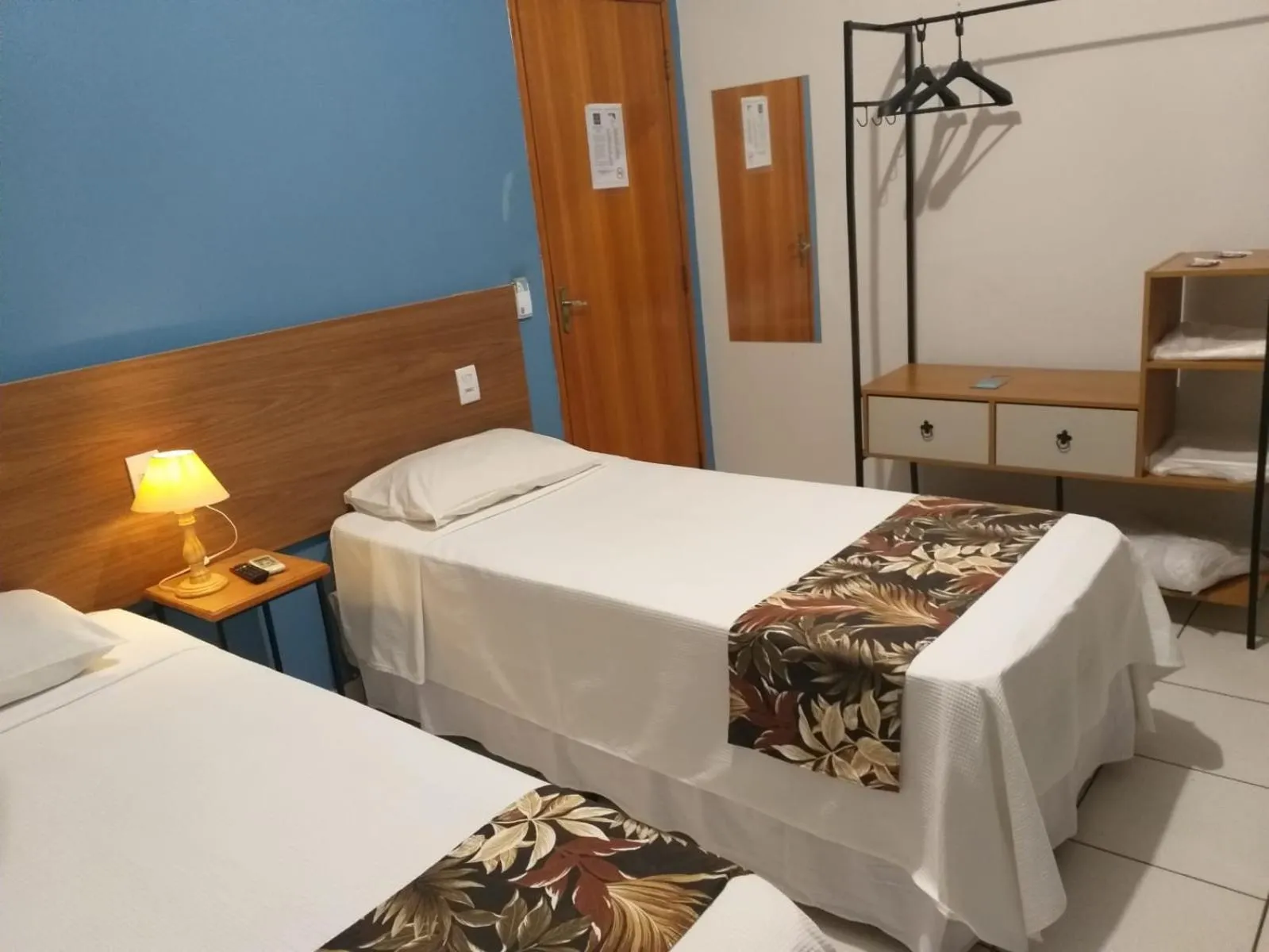 Bed in Palace Hotel Três Poderes