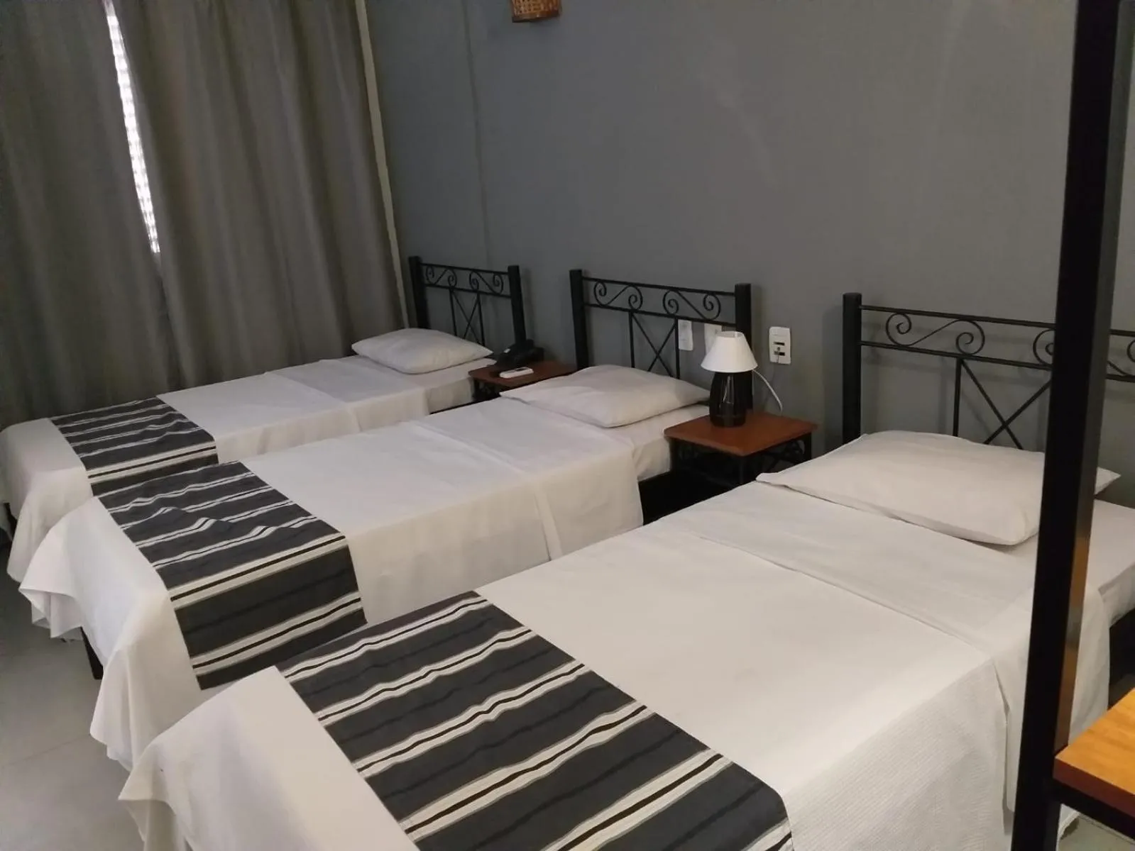 Bed in Palace Hotel Três Poderes