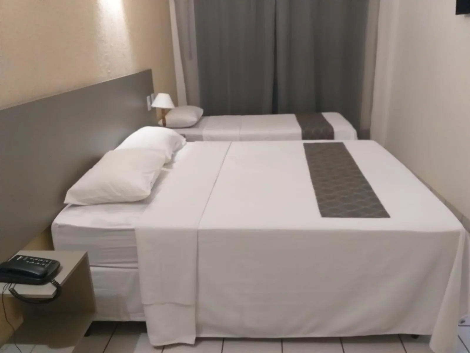Bed in Palace Hotel Três Poderes
