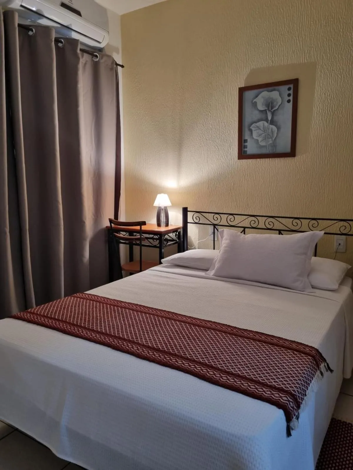 Bed in Palace Hotel Três Poderes