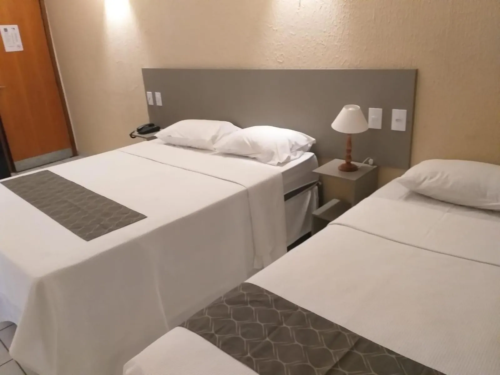 Bed in Palace Hotel Três Poderes