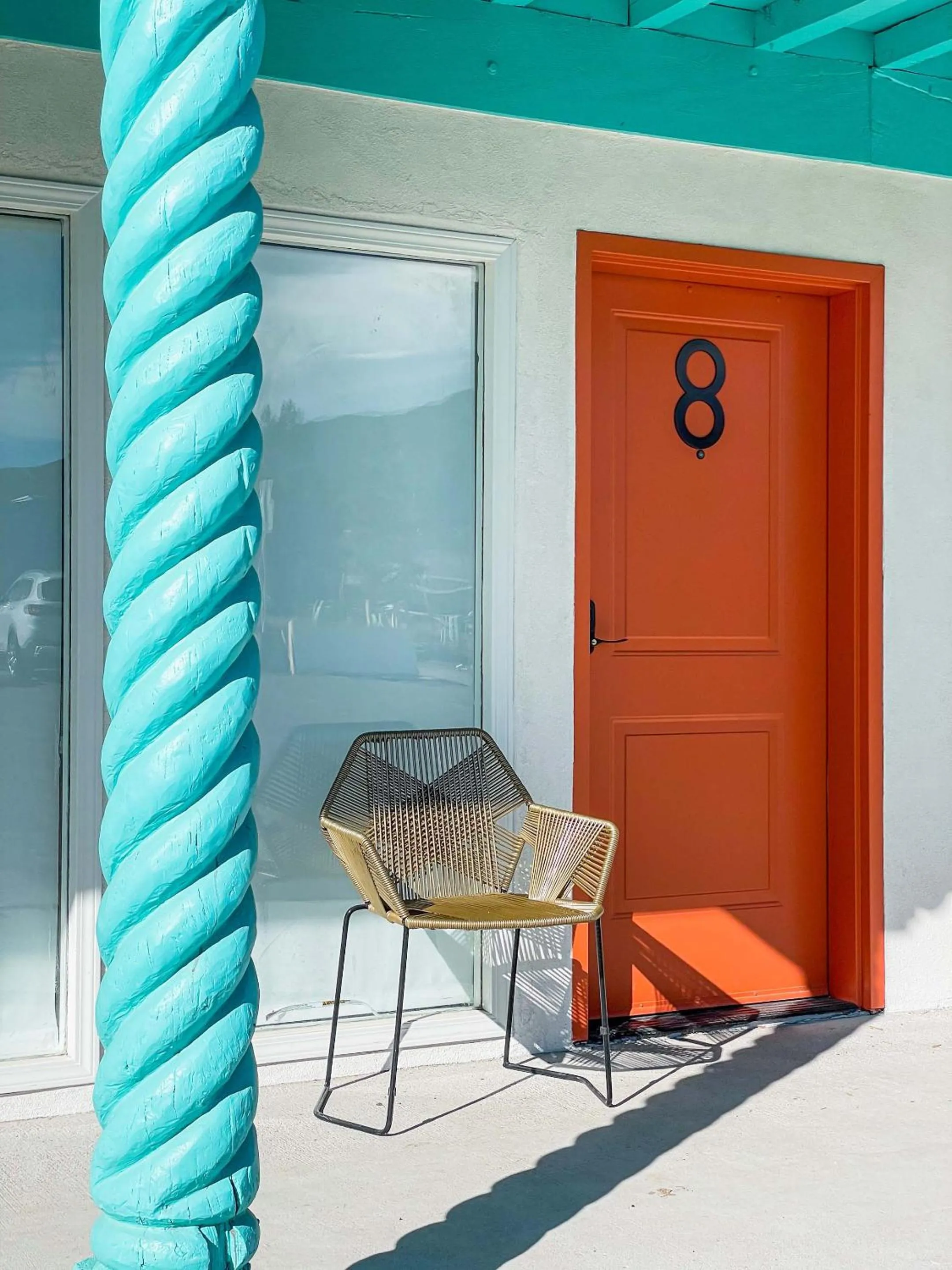 Property building in Taos Motor Lodge