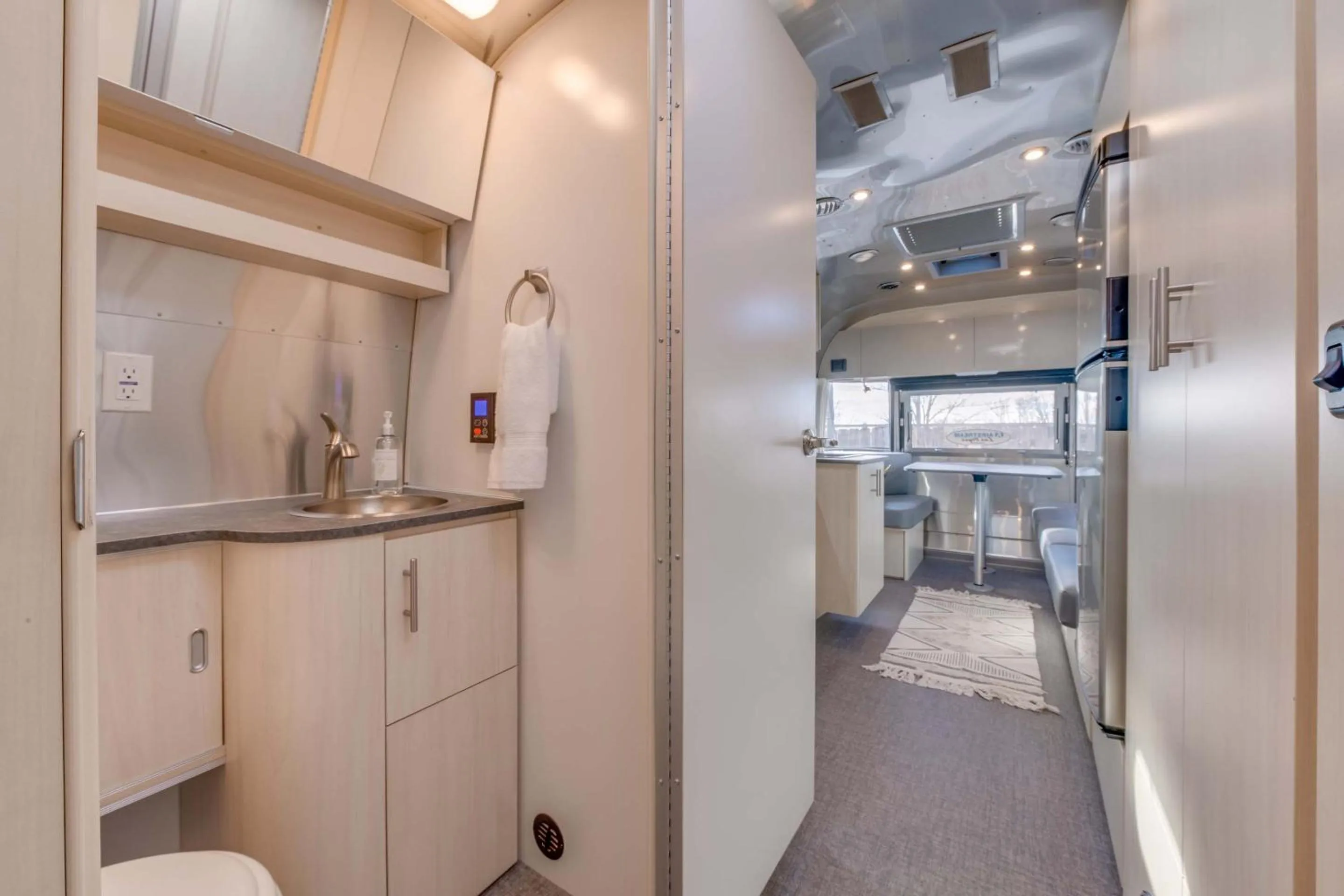 Bathroom in Taos Motor Lodge