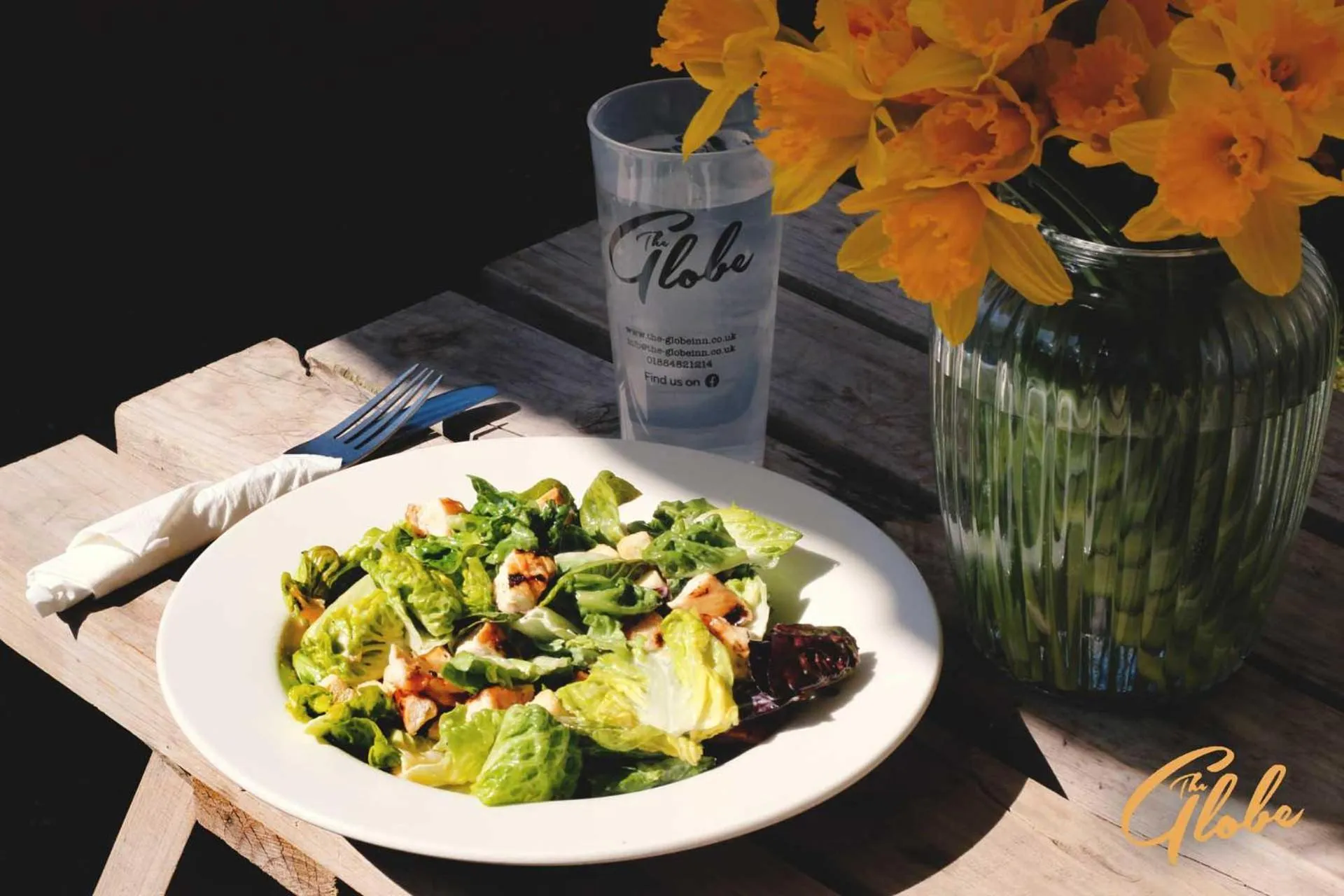 Food and drinks in The Globe Inn