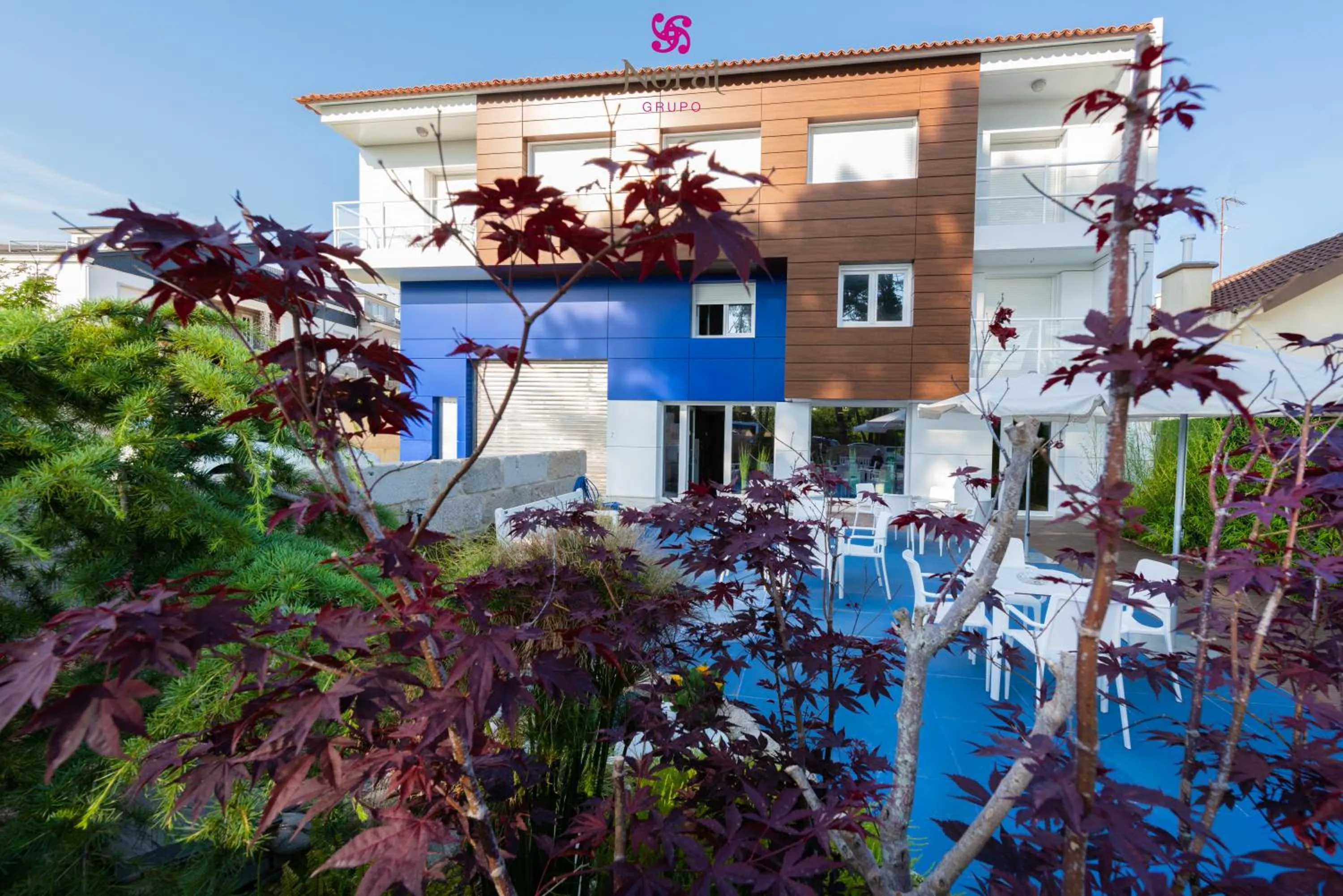 Garden in Nuevo Norat Sanxenxo