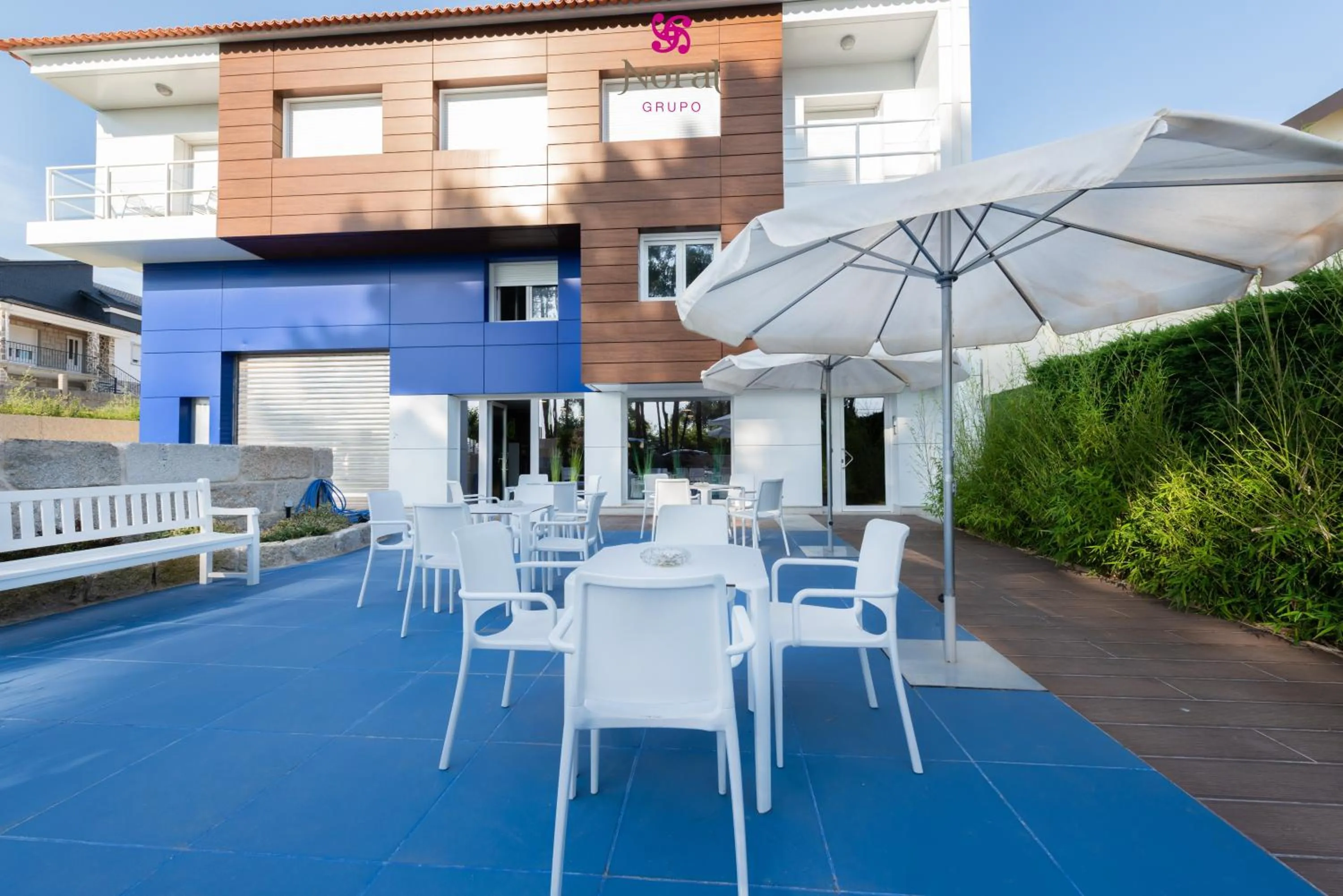 Facade/entrance in Nuevo Norat Sanxenxo