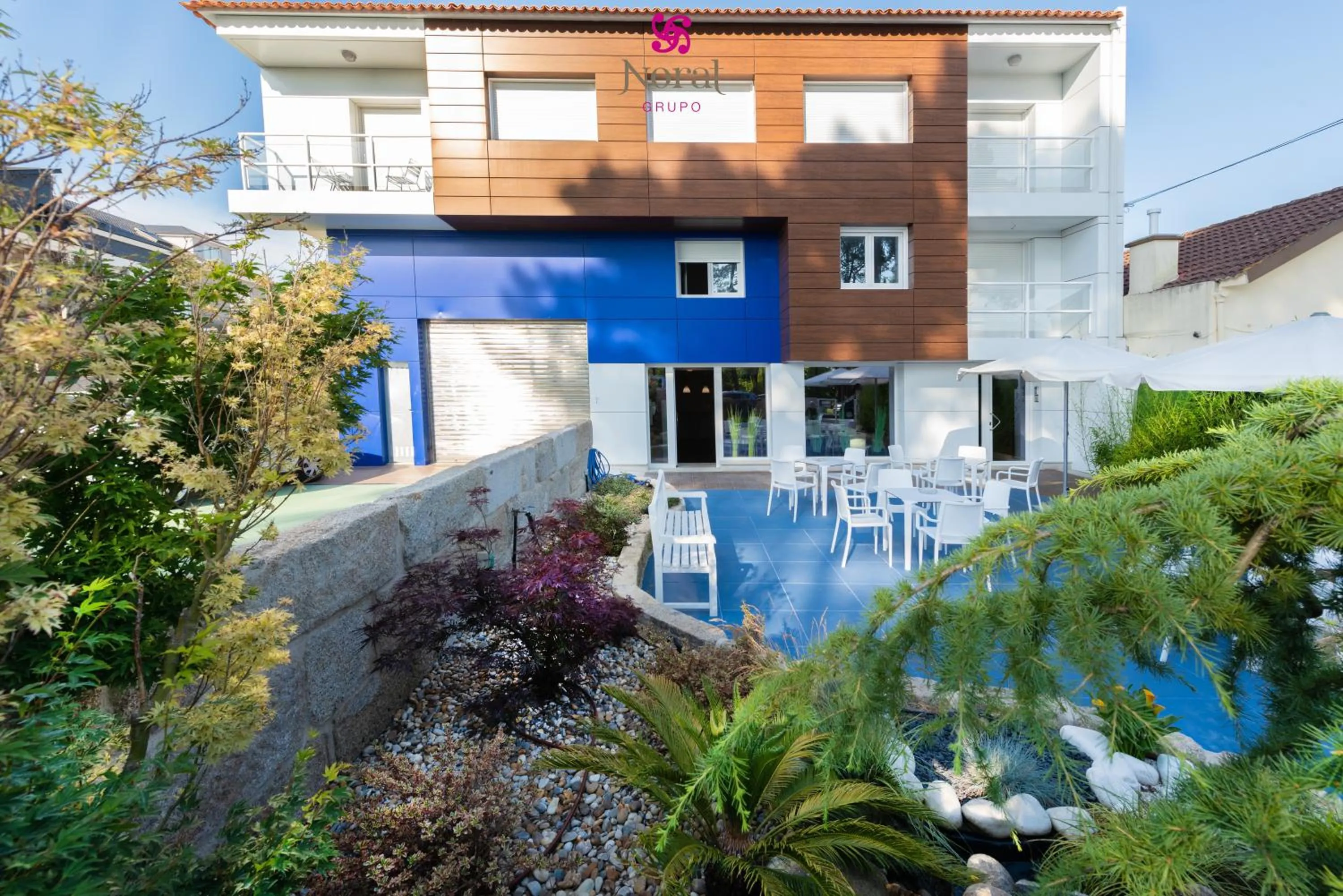 Garden in Nuevo Norat Sanxenxo