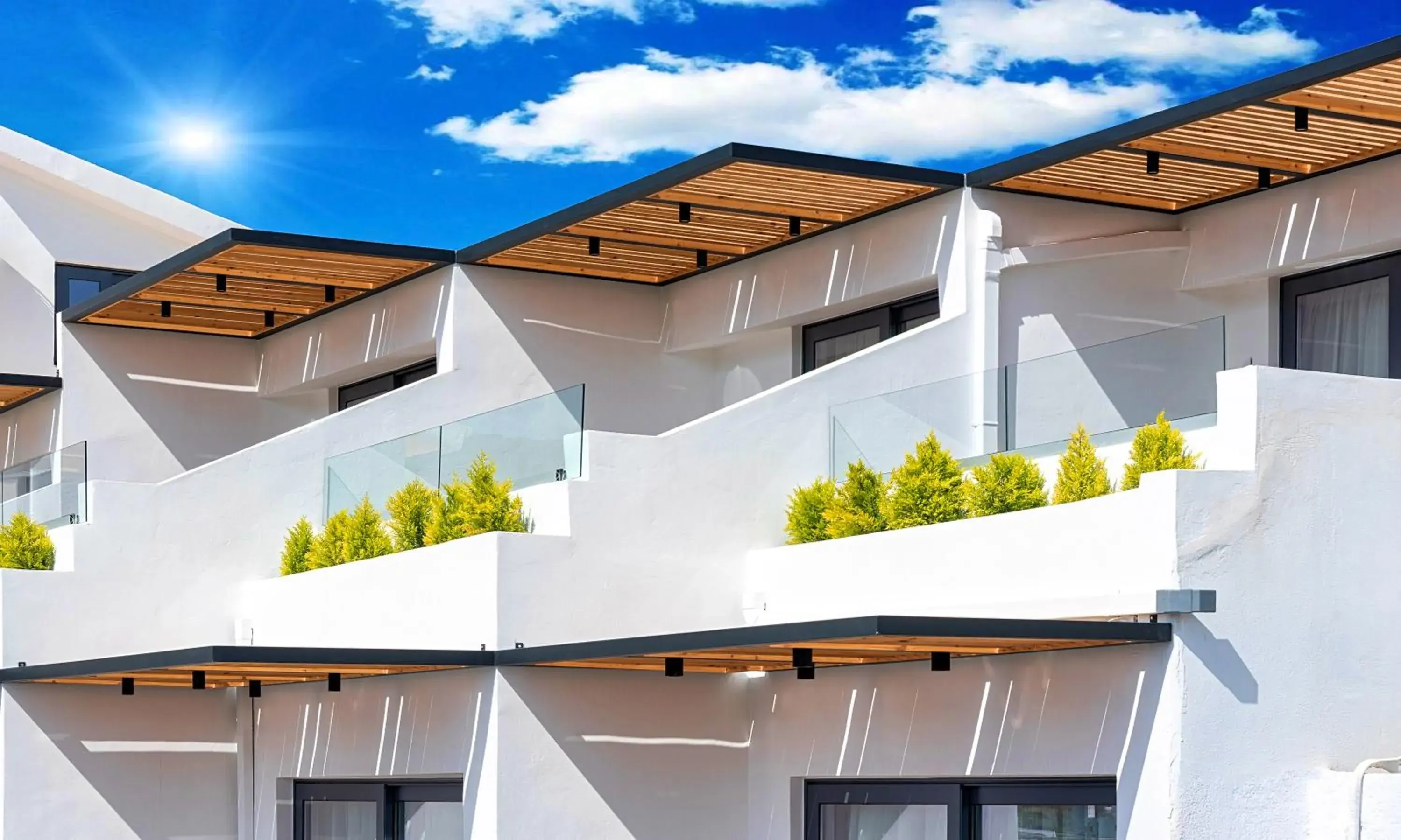 Property building in Aelia Suites Property building in Aelia Suites