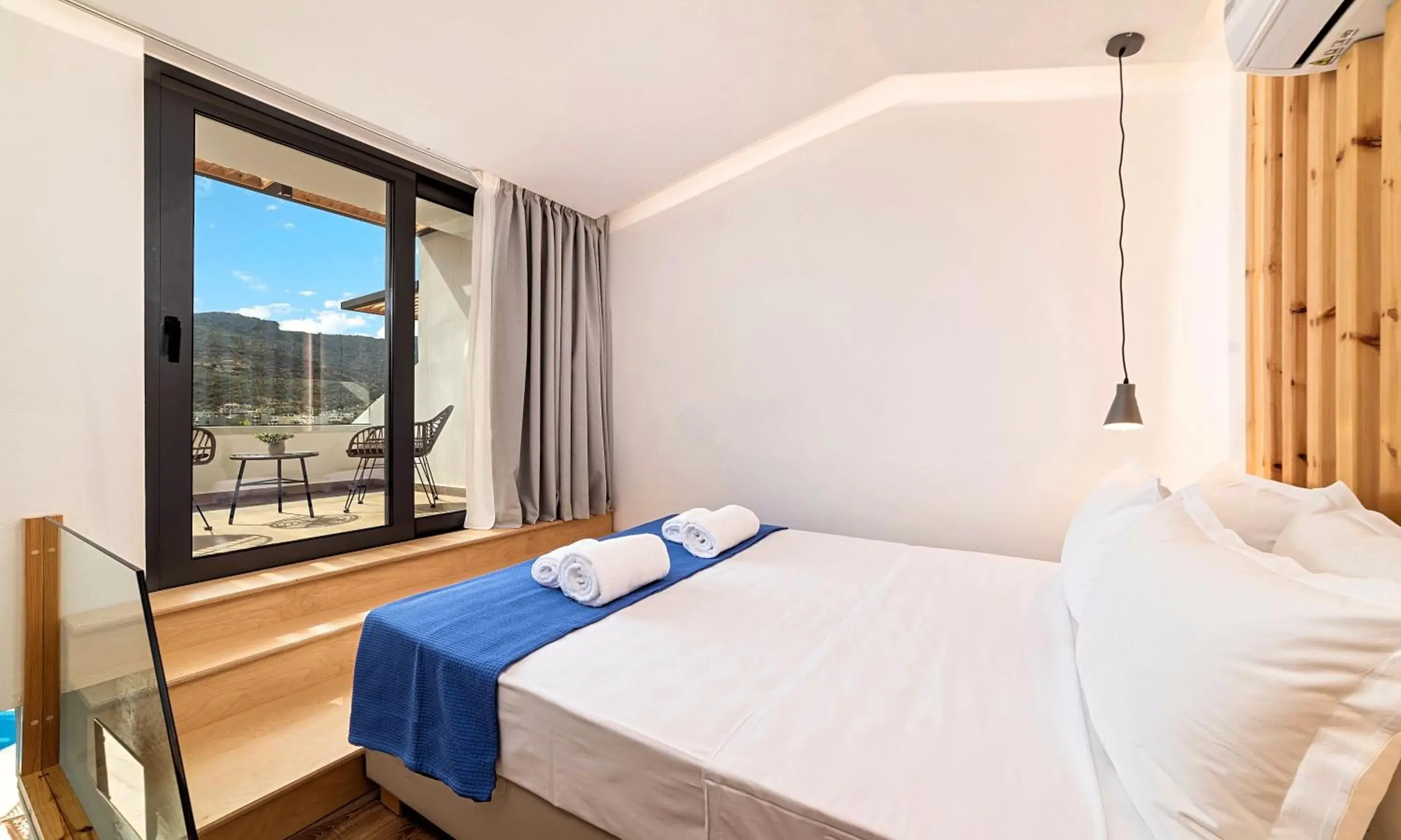 Bed in Aelia Suites Bed in Aelia Suites