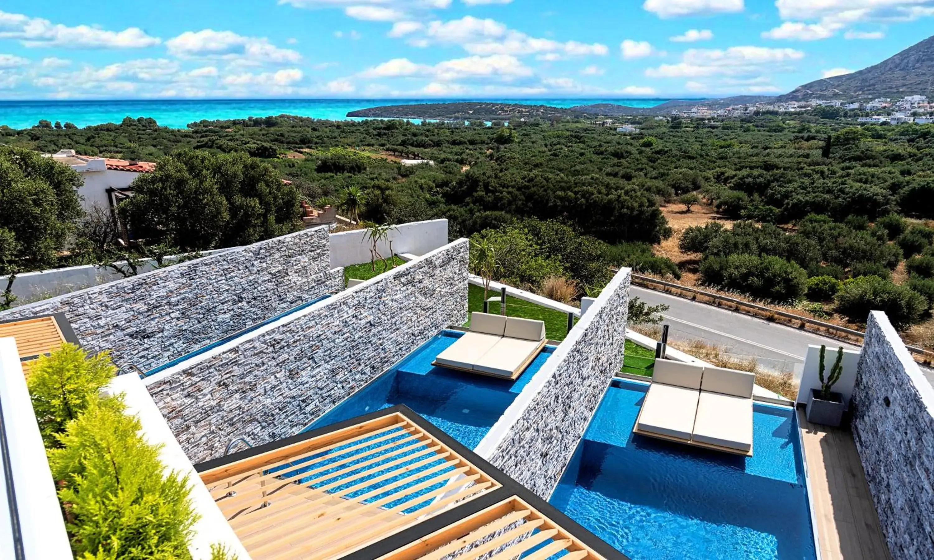 Property building in Aelia Suites Property building in Aelia Suites