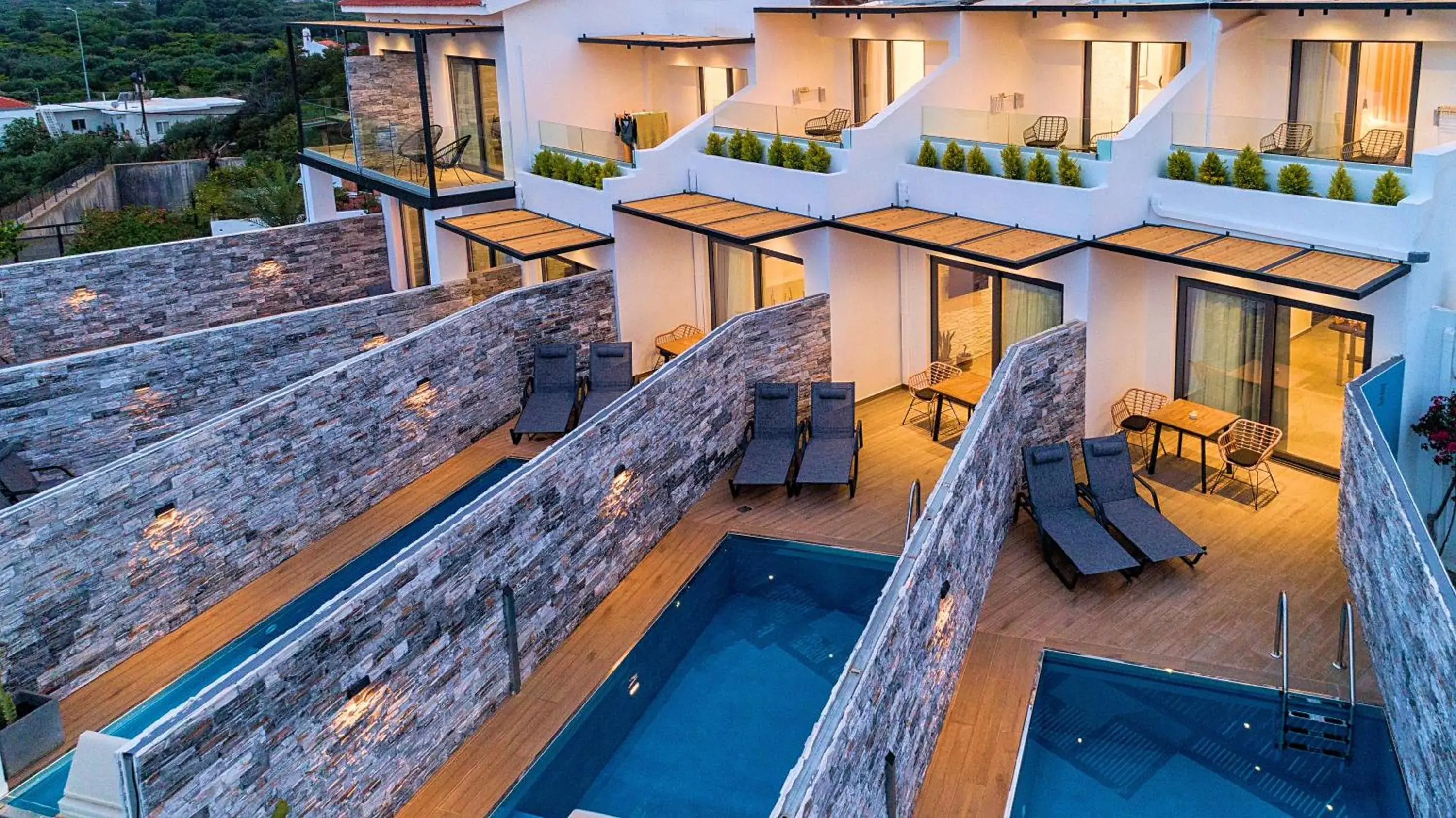 Property building in Aelia Suites Property building in Aelia Suites