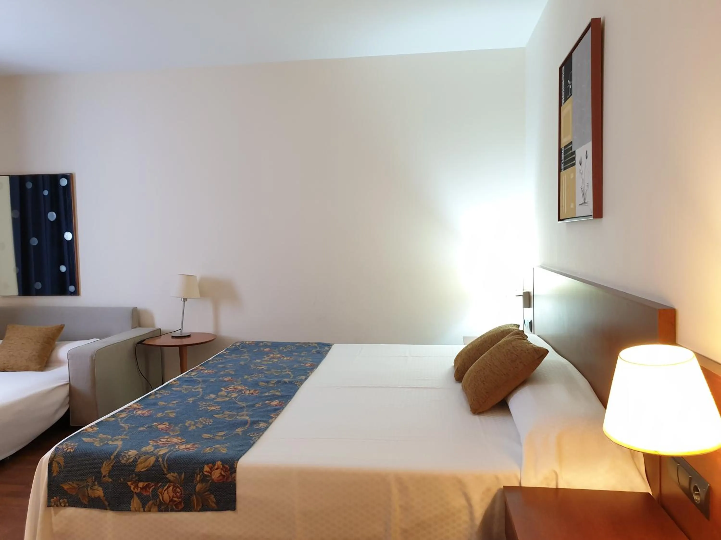 Bed in Hotel Suite Camarena