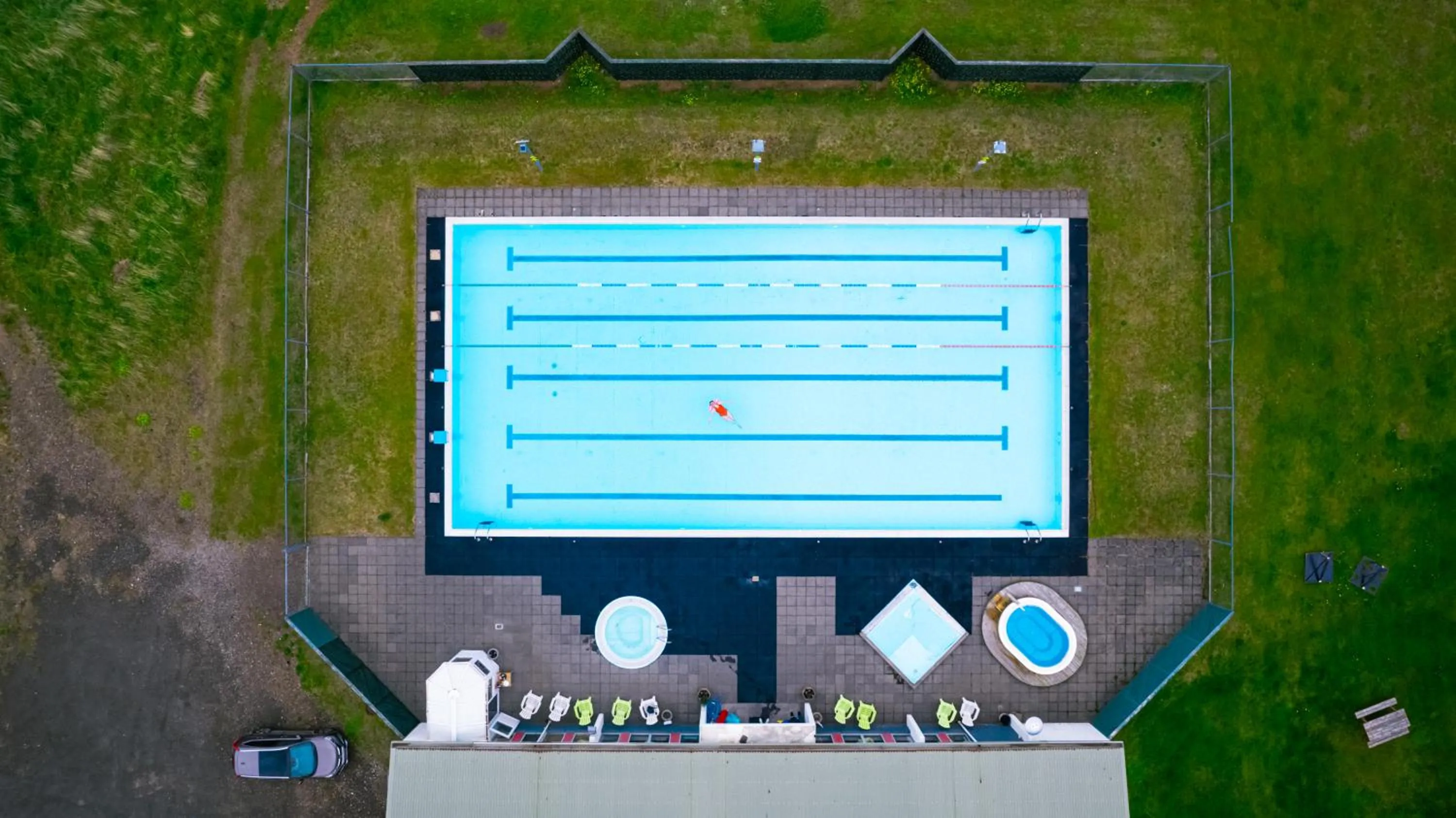 Swimming pool in Dalahótel