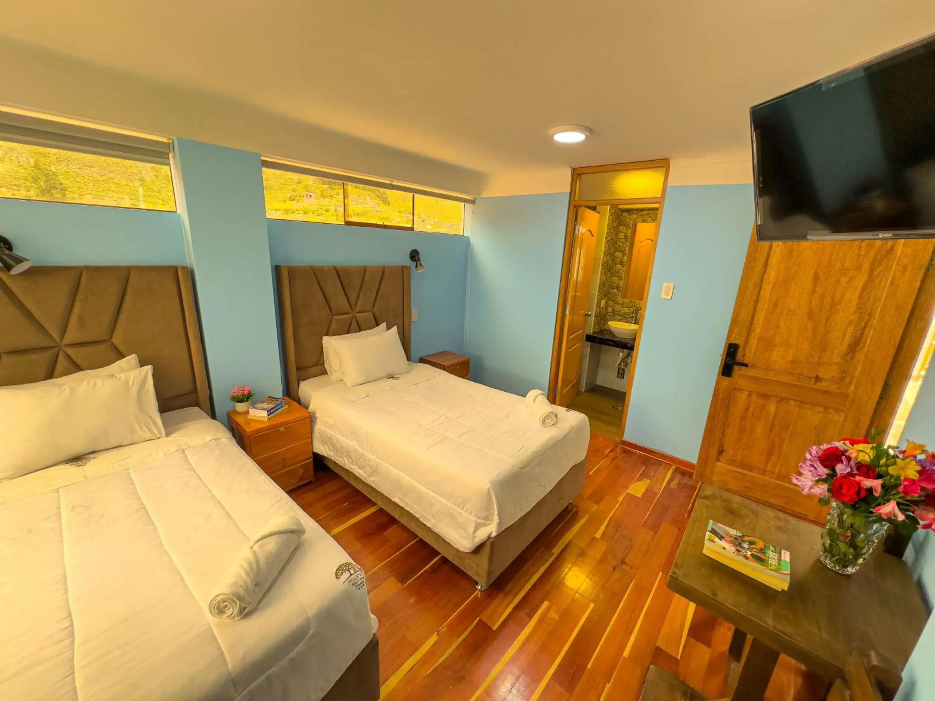 Twin Room in Pisonay Hotel Twin Room in Pisonay Hotel