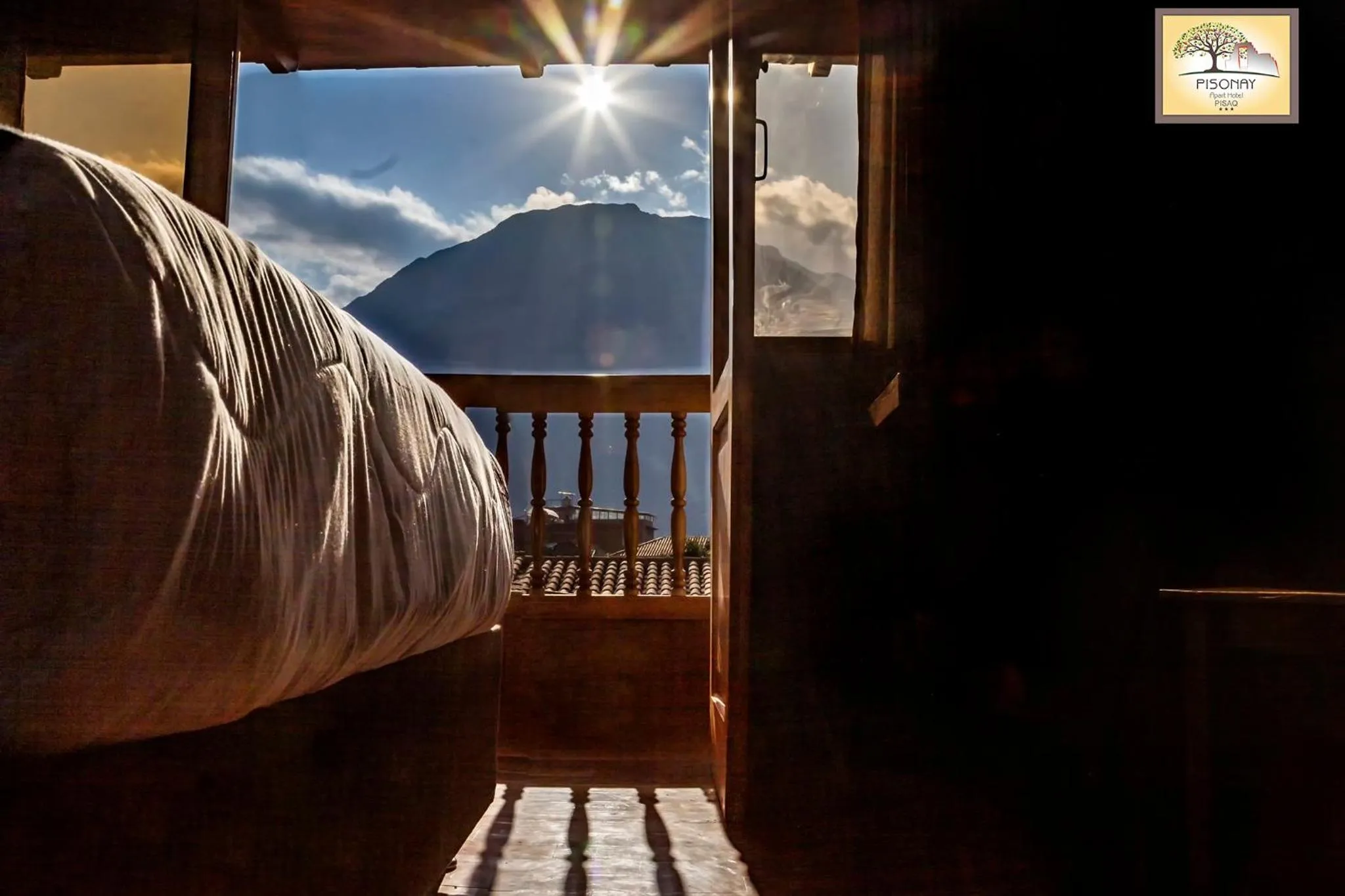 Bed in Pisonay Hotel