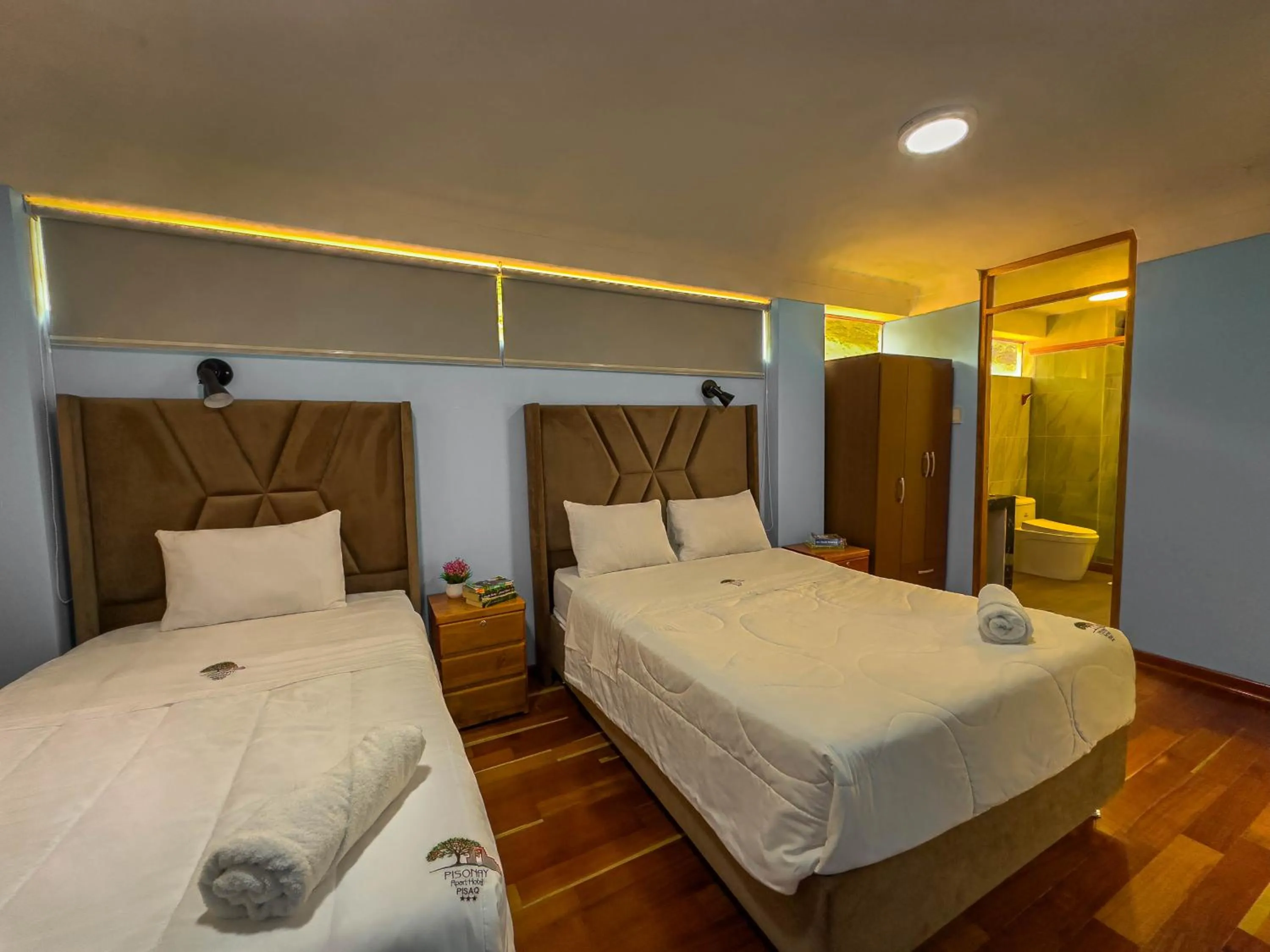 Bed in Pisonay Hotel