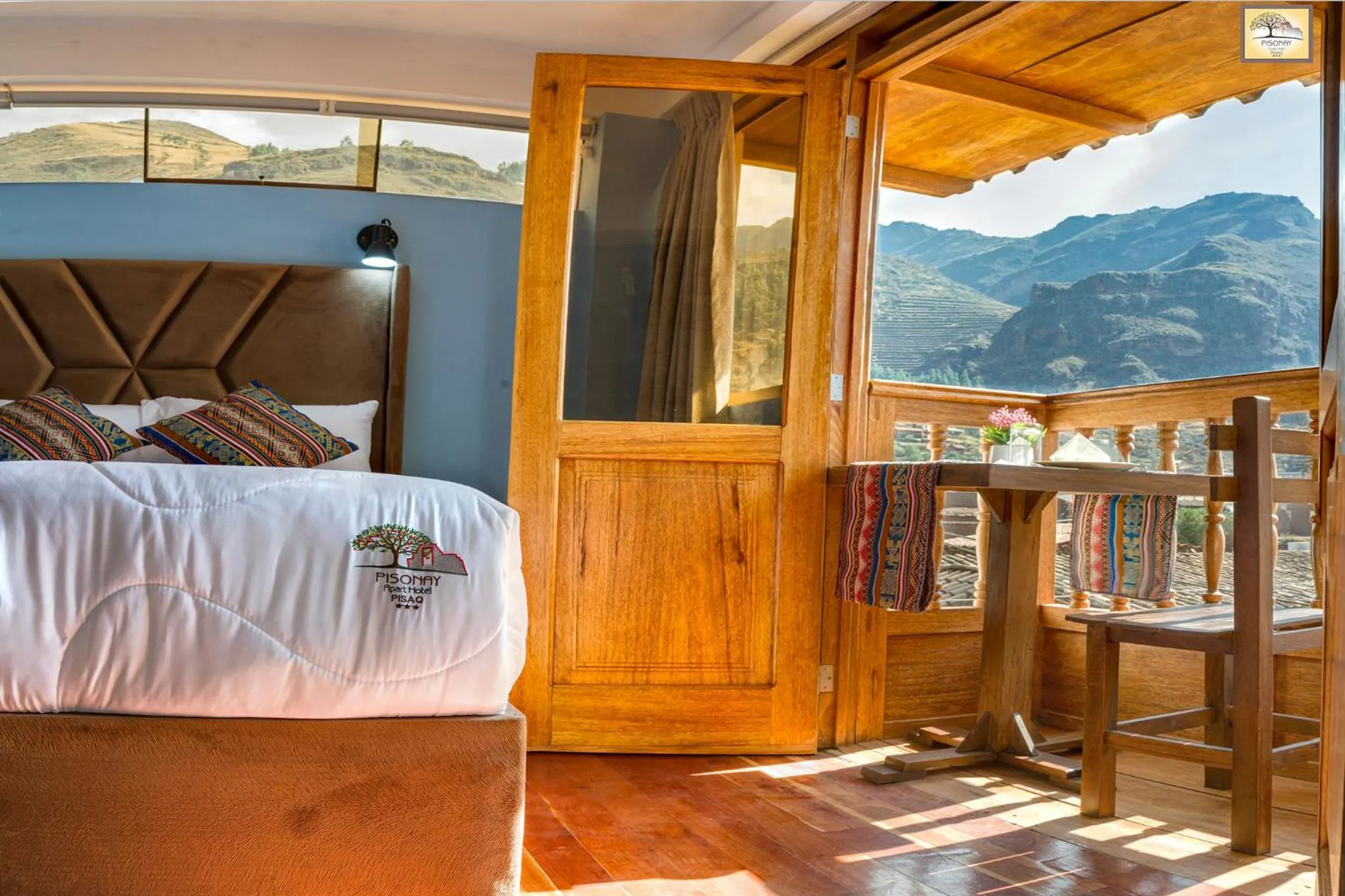 Bed in Pisonay Hotel