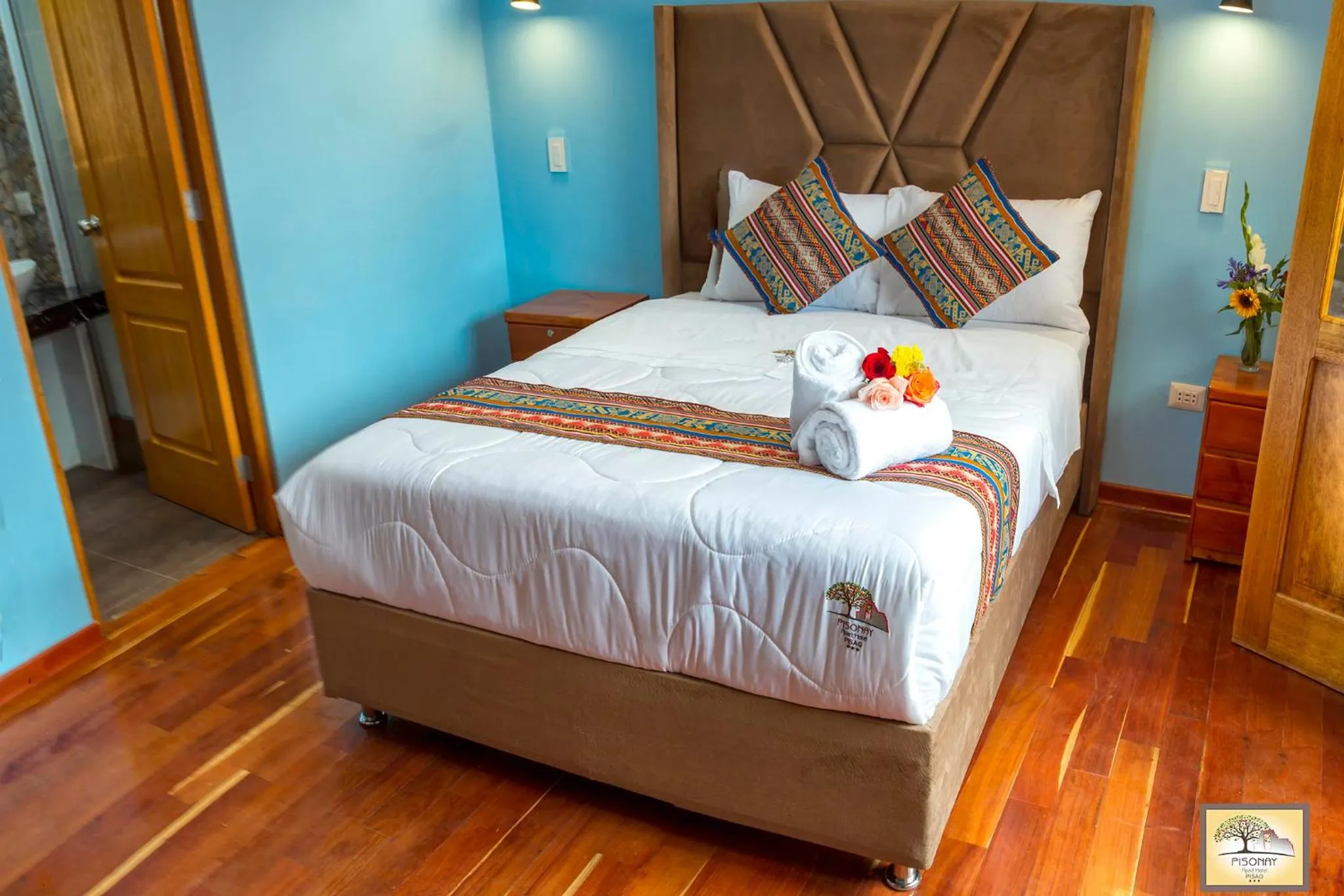 Bed in Pisonay Hotel