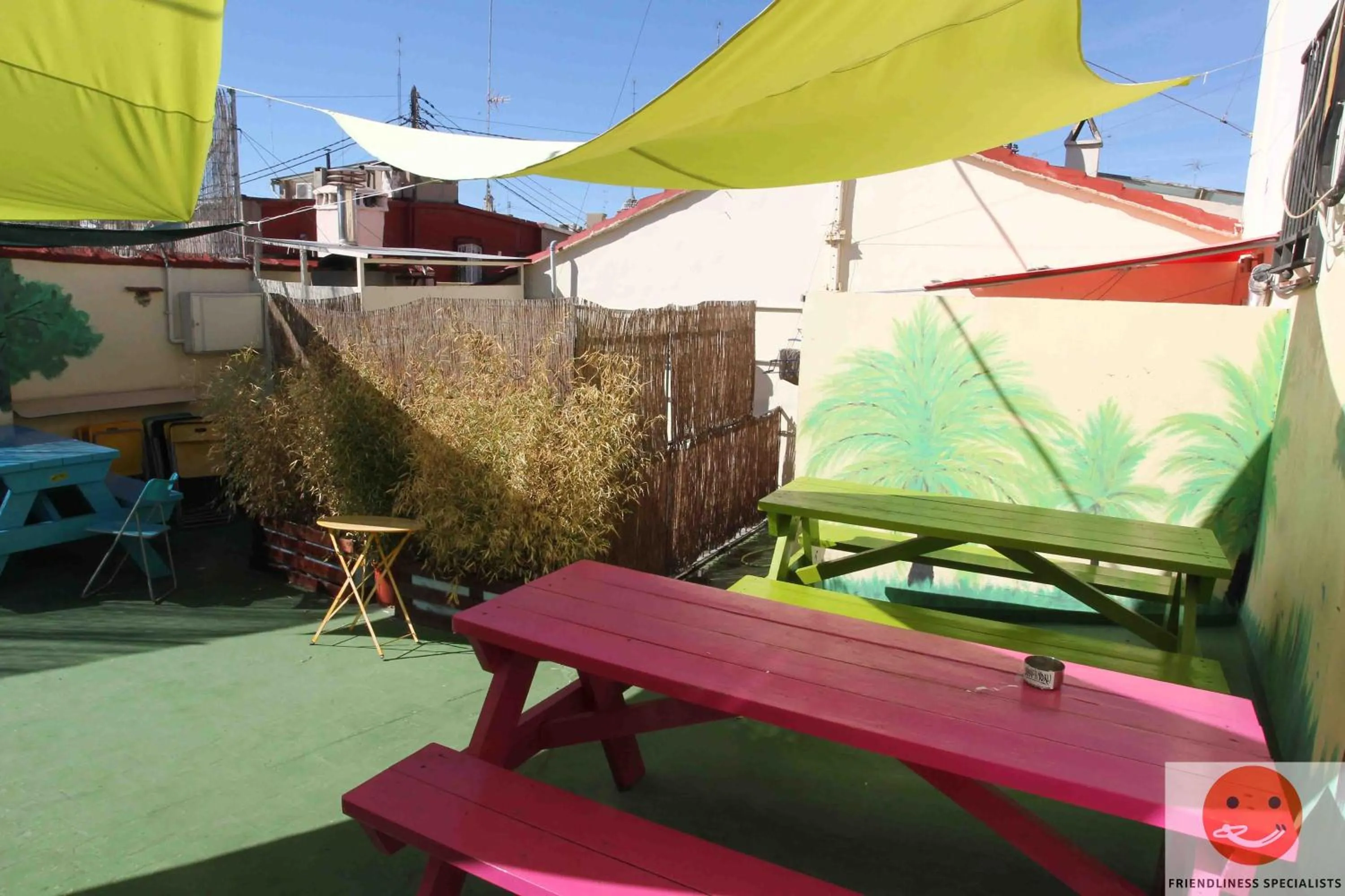 Balcony/Terrace in Red Nest Hostel