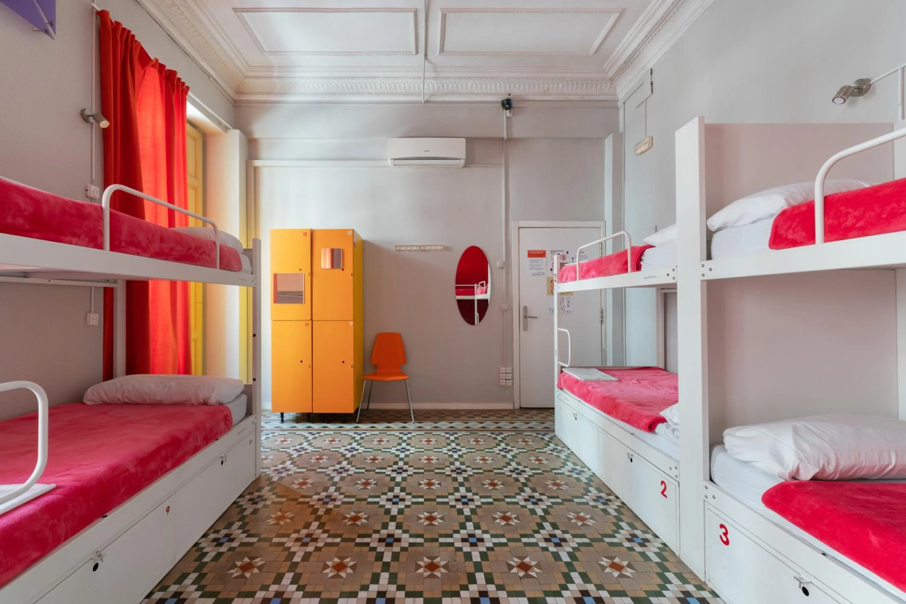 Bed in Red Nest Hostel