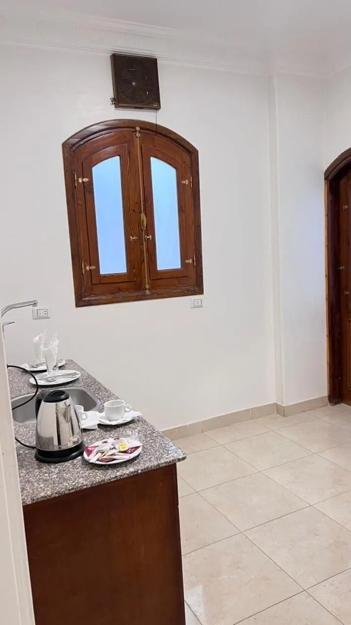 Kitchen or kitchenette in Mikhaila Guest House