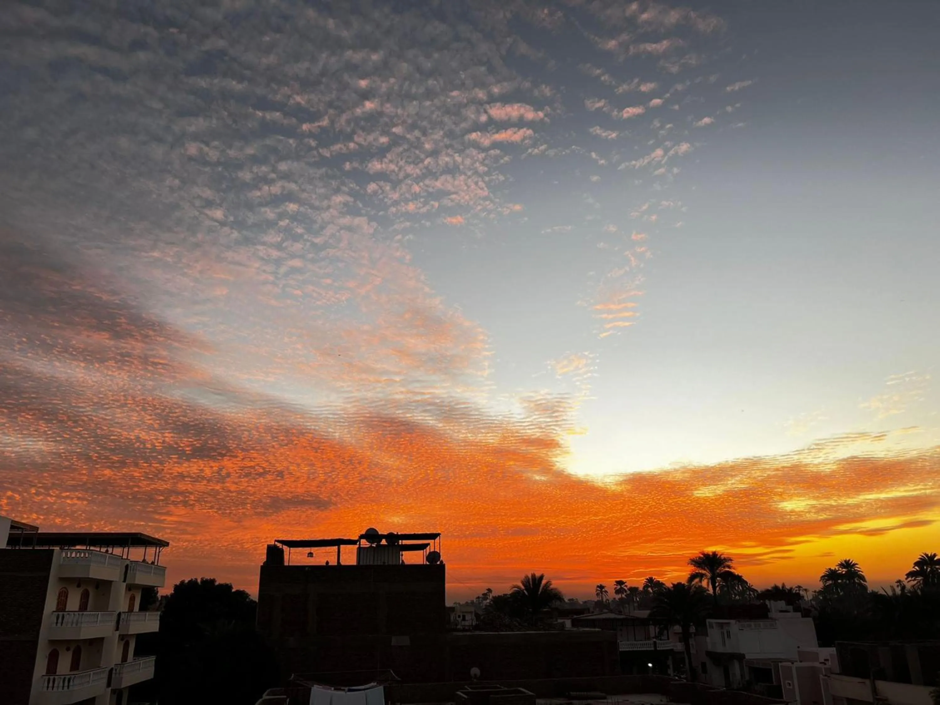 Sunset in Mikhaila Guest House