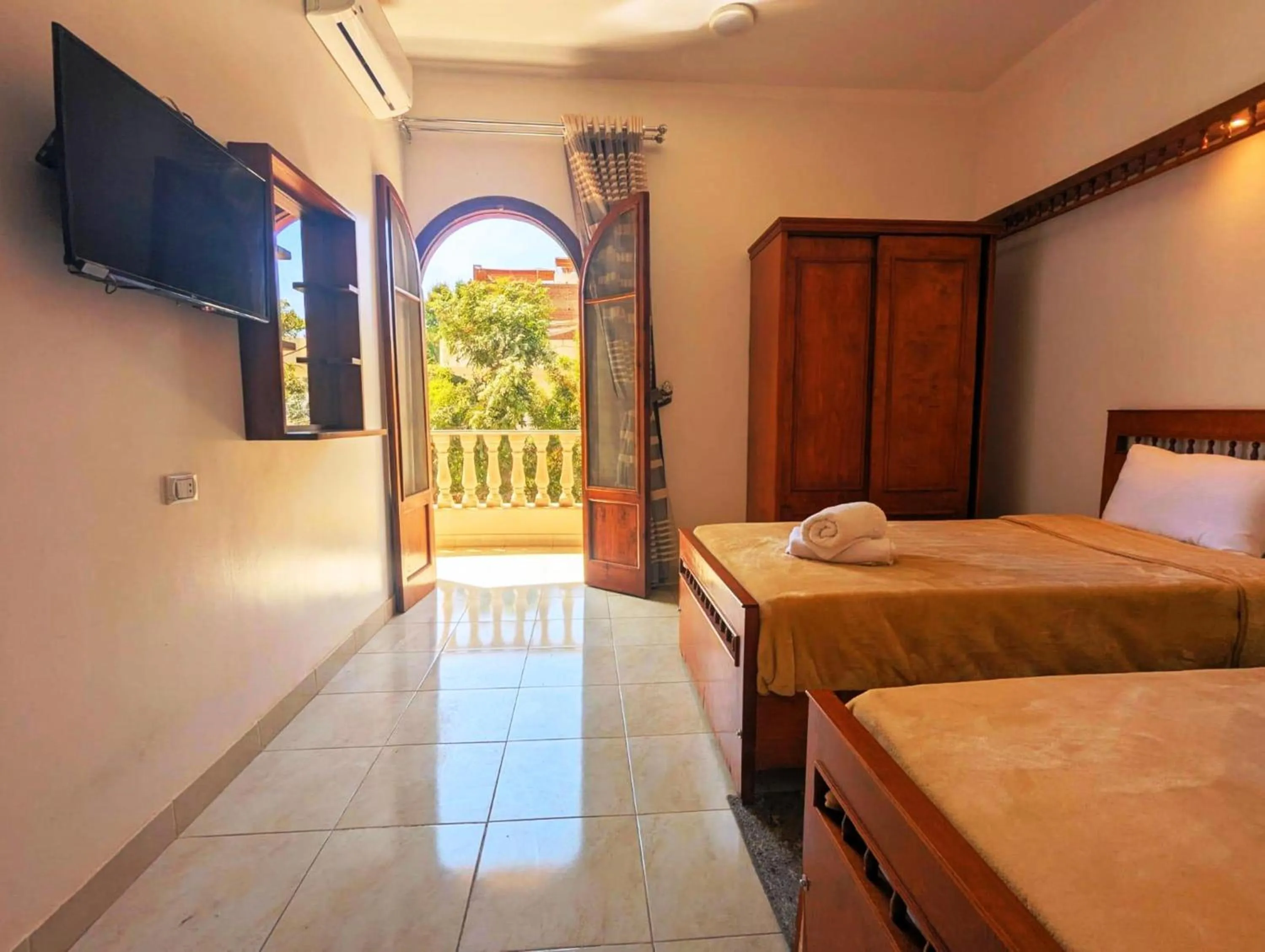 Bed in Mikhaila Guest House