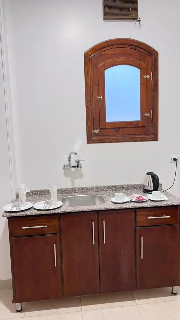 Kitchen or kitchenette in Mikhaila Guest House