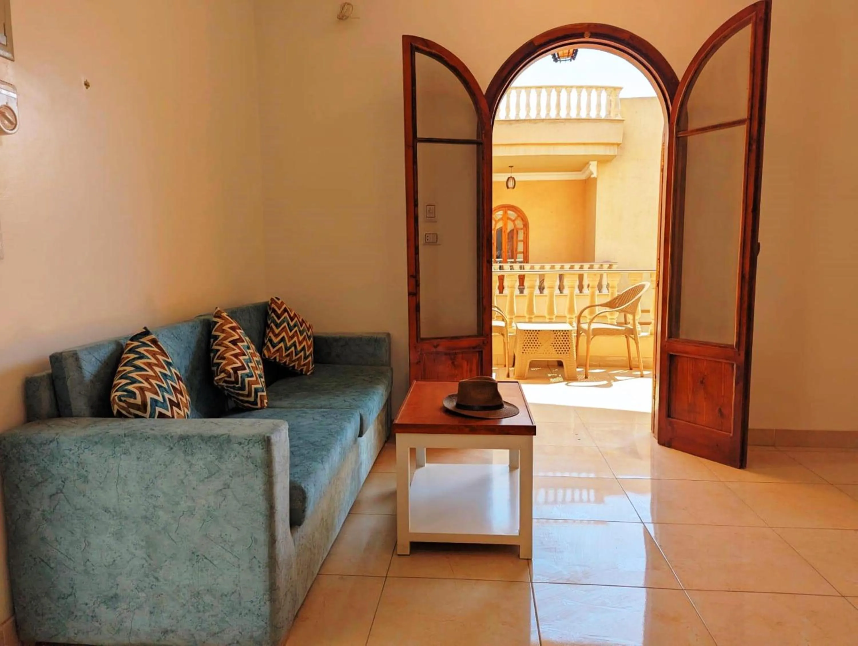 Living room in Mikhaila Guest House