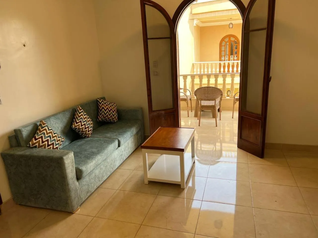 Seating area in Mikhaila Guest House