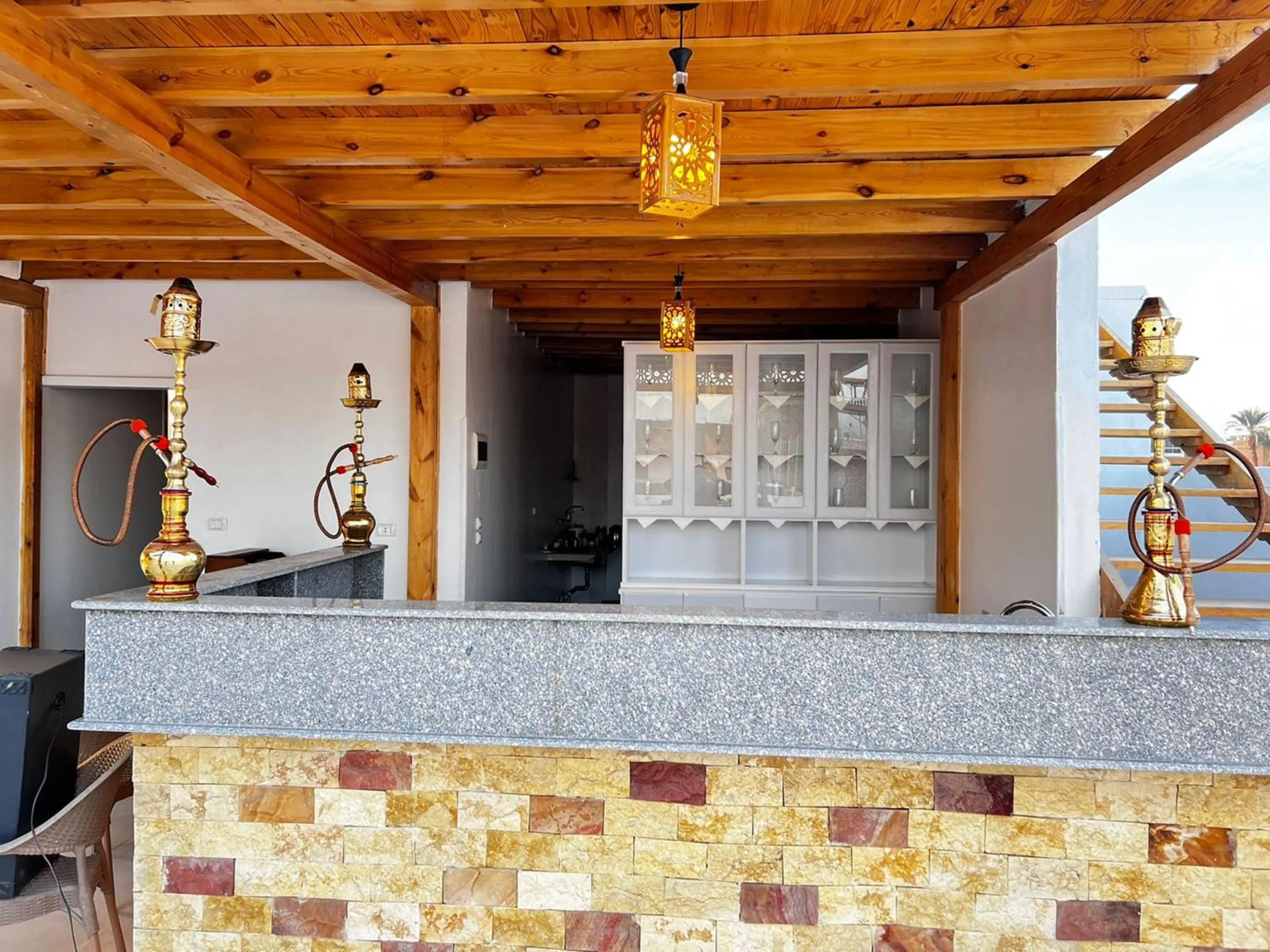 Lounge or bar in Mikhaila Guest House