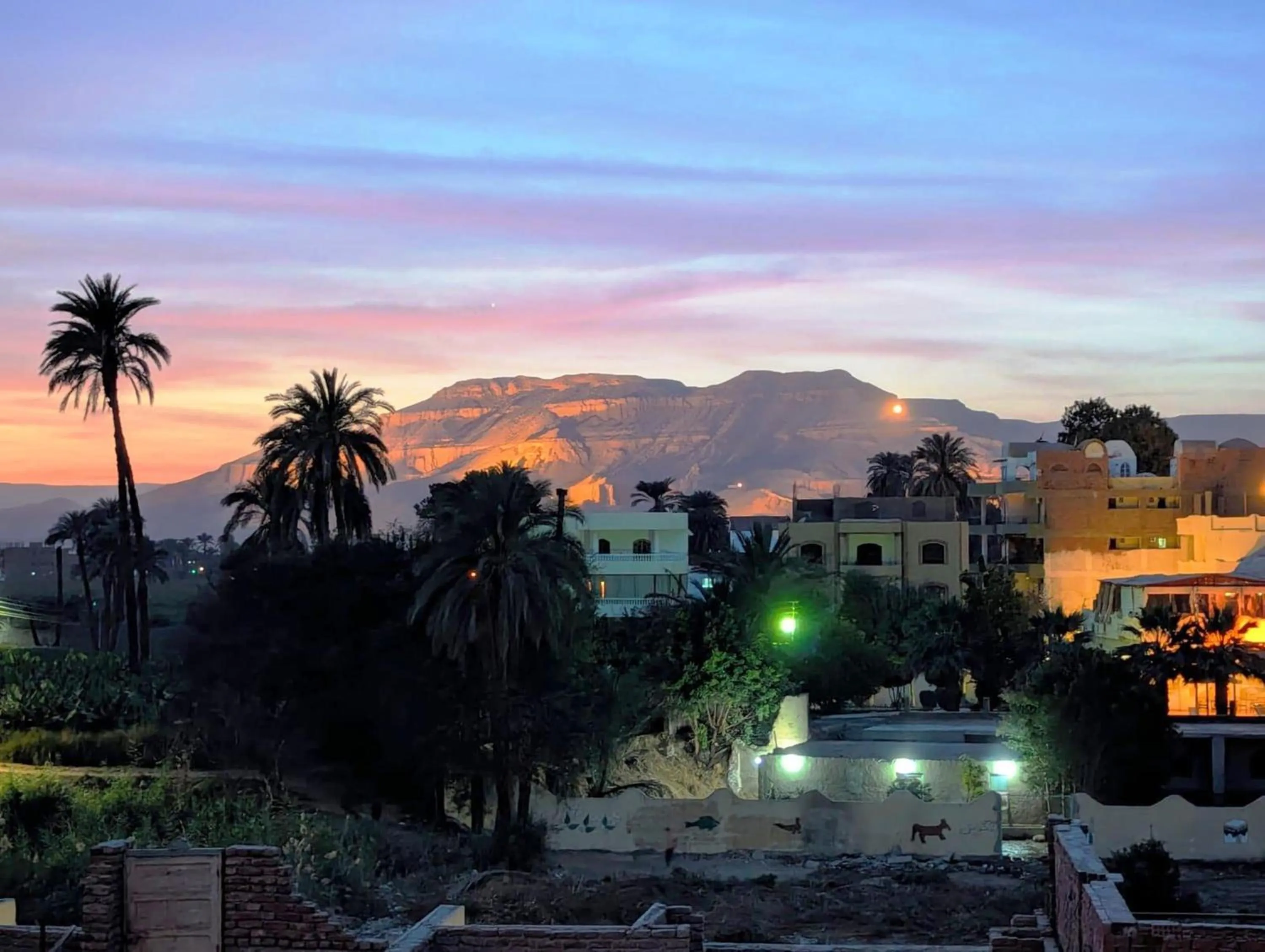 Sunset in Mikhaila Guest House